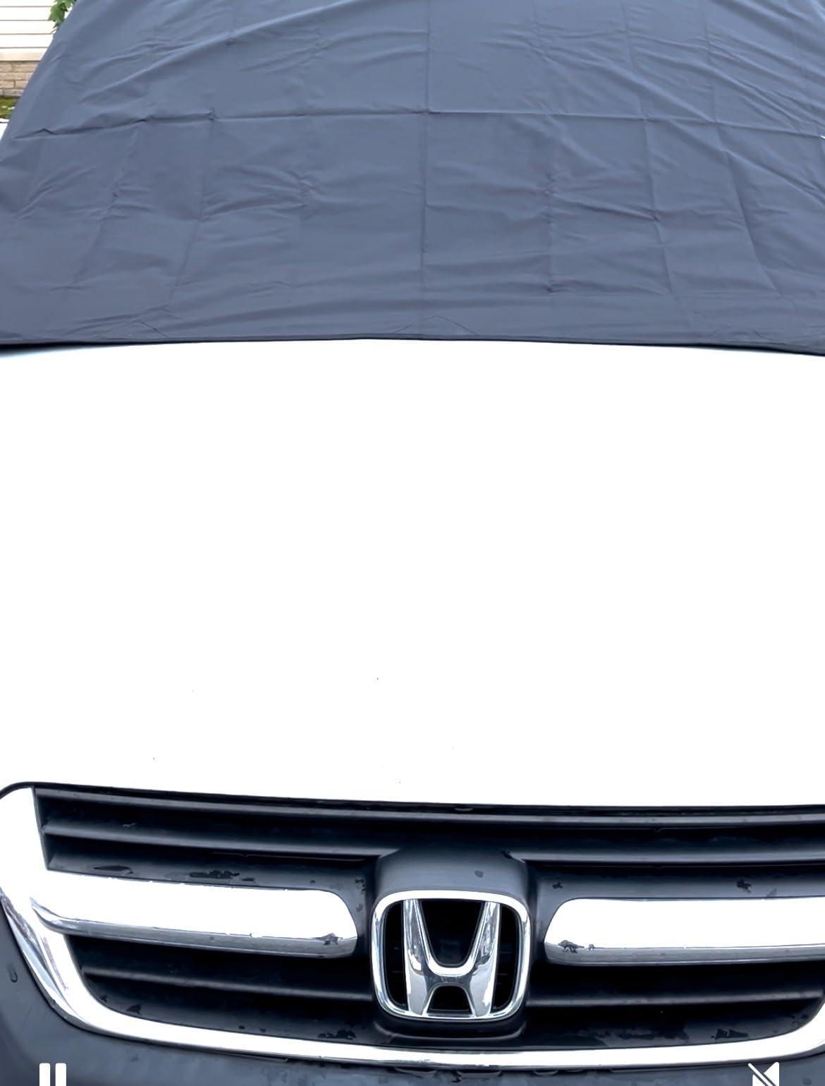 Lamicall Windshield Cover for Ice Snow, Magnetic 1S Snow Remove, Waterproof | Magnetic Fit, 1S Snow Removal, Ultra Waterproof, Heavy Duty 800D Oxford Fabric, 4X Stable, SUV Winter Car Accessories Gifts customer photo 2