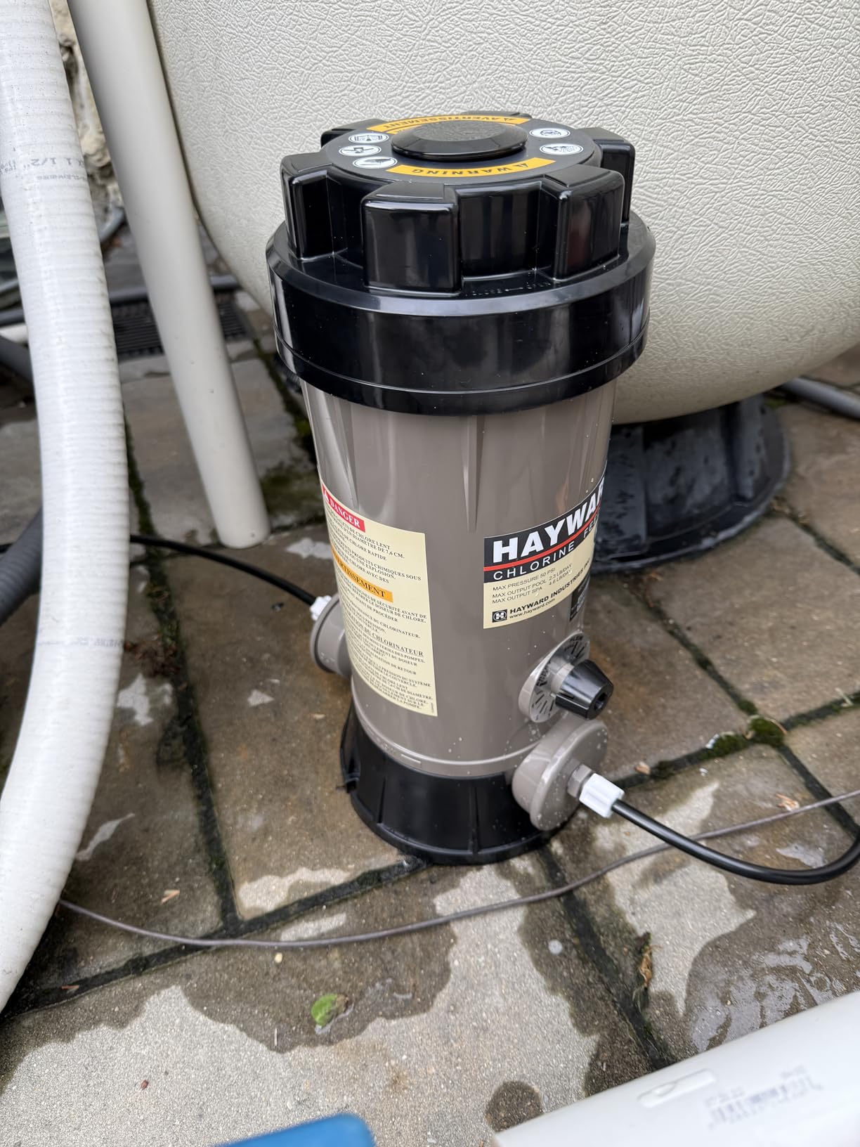 Hayward CL220EF Off-Line Chemical Feeder, 9 lbs Capacity customer photo 2