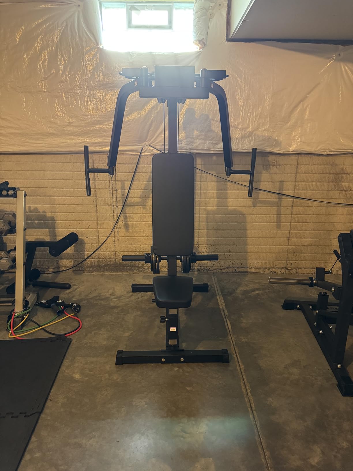 Mikolo Chest Fly Machine, PEC Fly and Reverse Delt Machine, 400 lbs Upper Body Specialty Machine for Pectoral and Rear Deltoid with Band Pegs, Chest, Back, and Shoulder Training for Home Gym customer photo 2