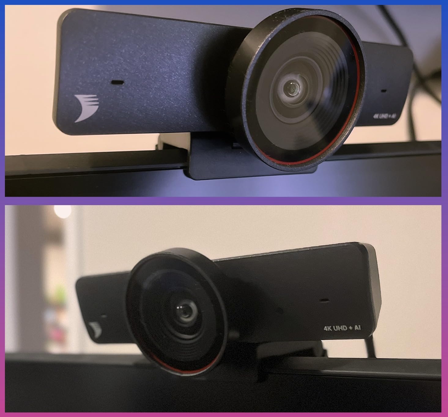 4K Conference Room Camera System with Dual Speakers and AI Auto Framing, Speaker and Presenter Tracking, Magnetic Privacy Cover, 120 Degree Wide Angle, 5X Zoom, 4-Mic Array for Teams, Zoom, Google Meet customer photo 2