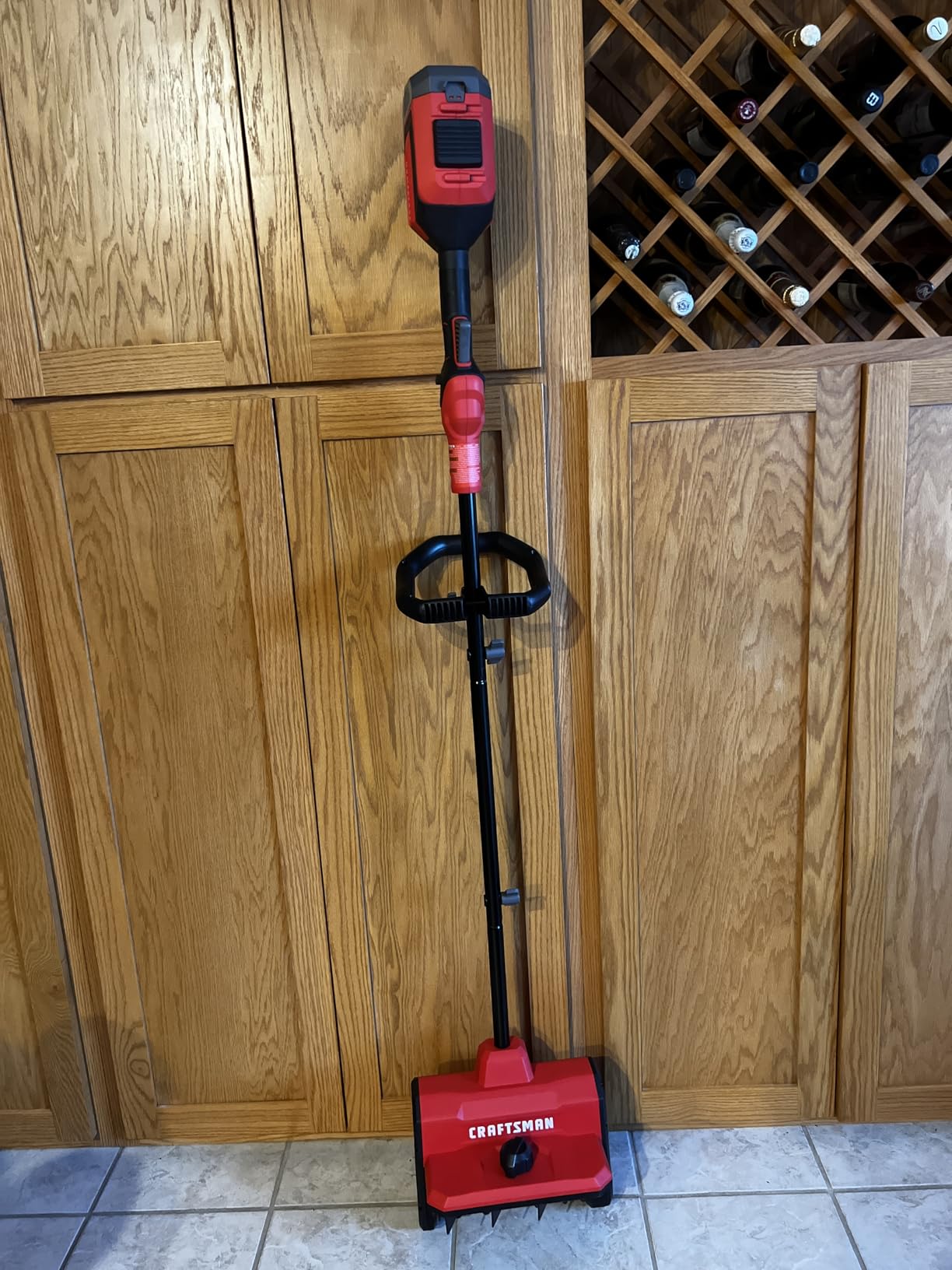 CRAFTSMAN Electric Snow Shovel, 20V 10-Inch Cordless Snow Shovel, Adjustable Direction & Handle, Battery Powered Snow Remove Tool for Patio Deck Driveway (Bare Tool) customer photo 1