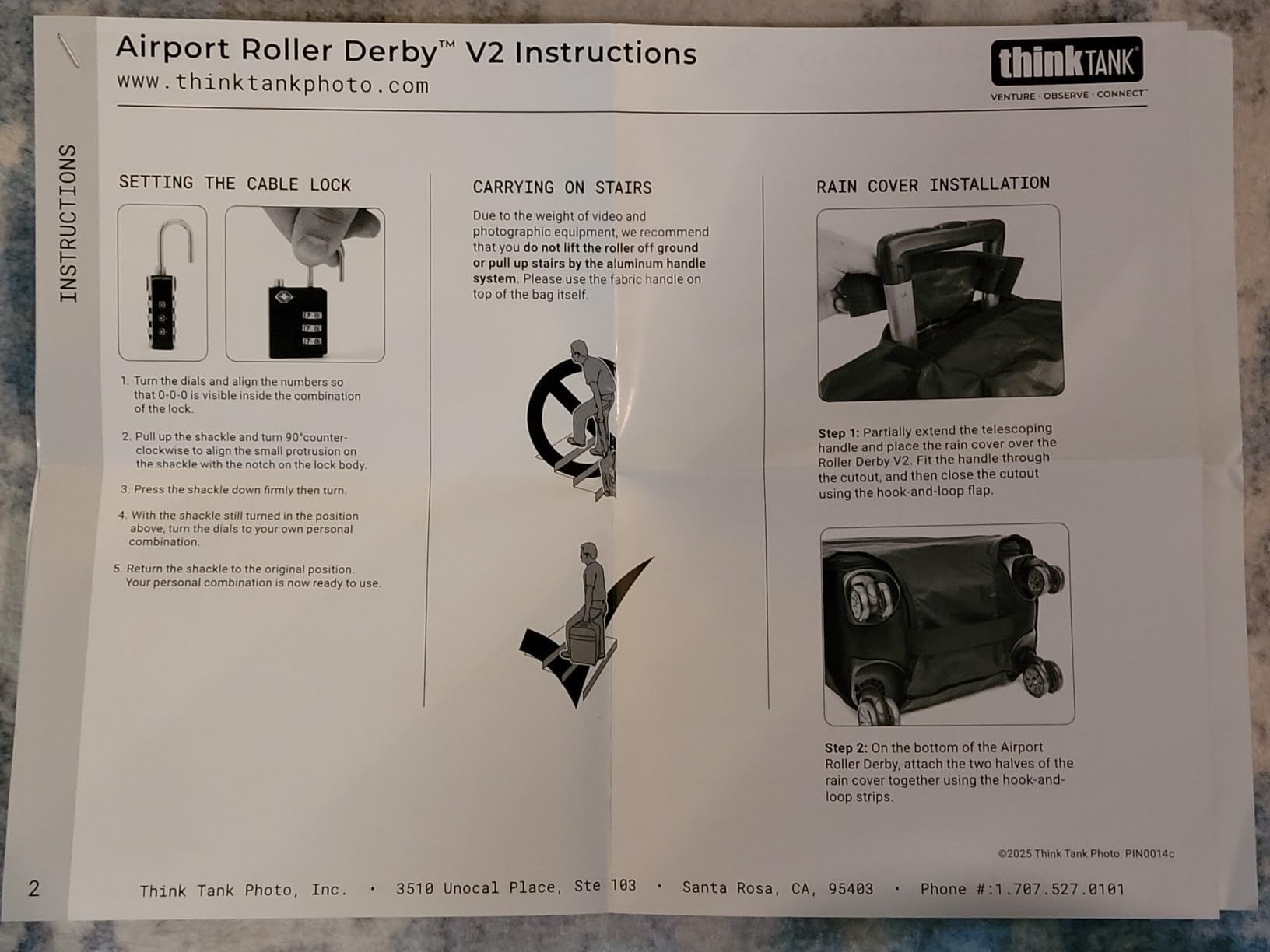 Think Tank Roller Derby V2, 4 Spinner Wheel Rolling Carry-On Case for Camera, Photography and Video Equipment for Travel customer photo 1