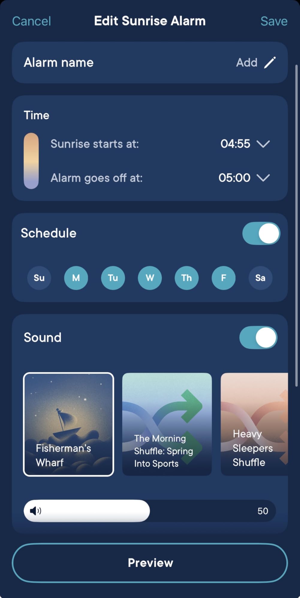 Hatch Restore 3 | Sunrise Alarm Clock, Smart Light, Sleep Audio (Greige) | White Noise Machine & Sunrise Alarm Light, 80+ Sleep Sounds, Screen-Free Bedtime Routine with Meditations via Hatch Sleep App customer photo 1