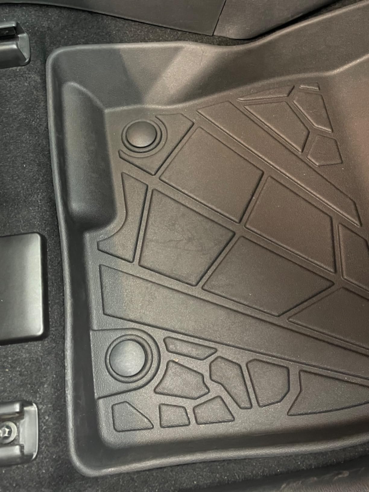 KARPAL Floor Mats for 2024-2026 Mazda CX90 & CX90 PHEV (6&7 Seats) | All Weather TPE Custom Fit customer photo 1
