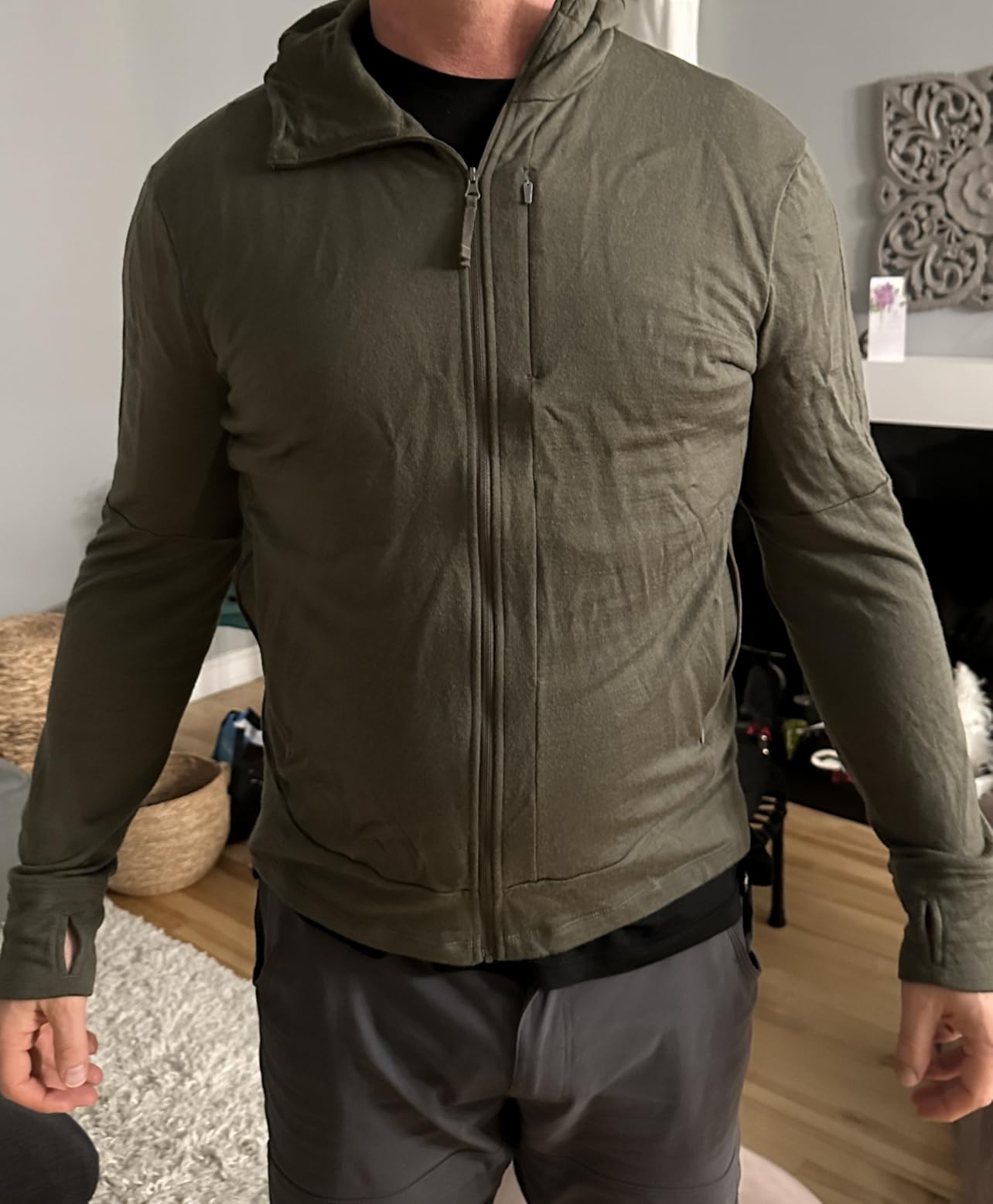 icebreaker Men's Merino 260 Quantum Long Sleeve Zip Hoodie customer photo 1