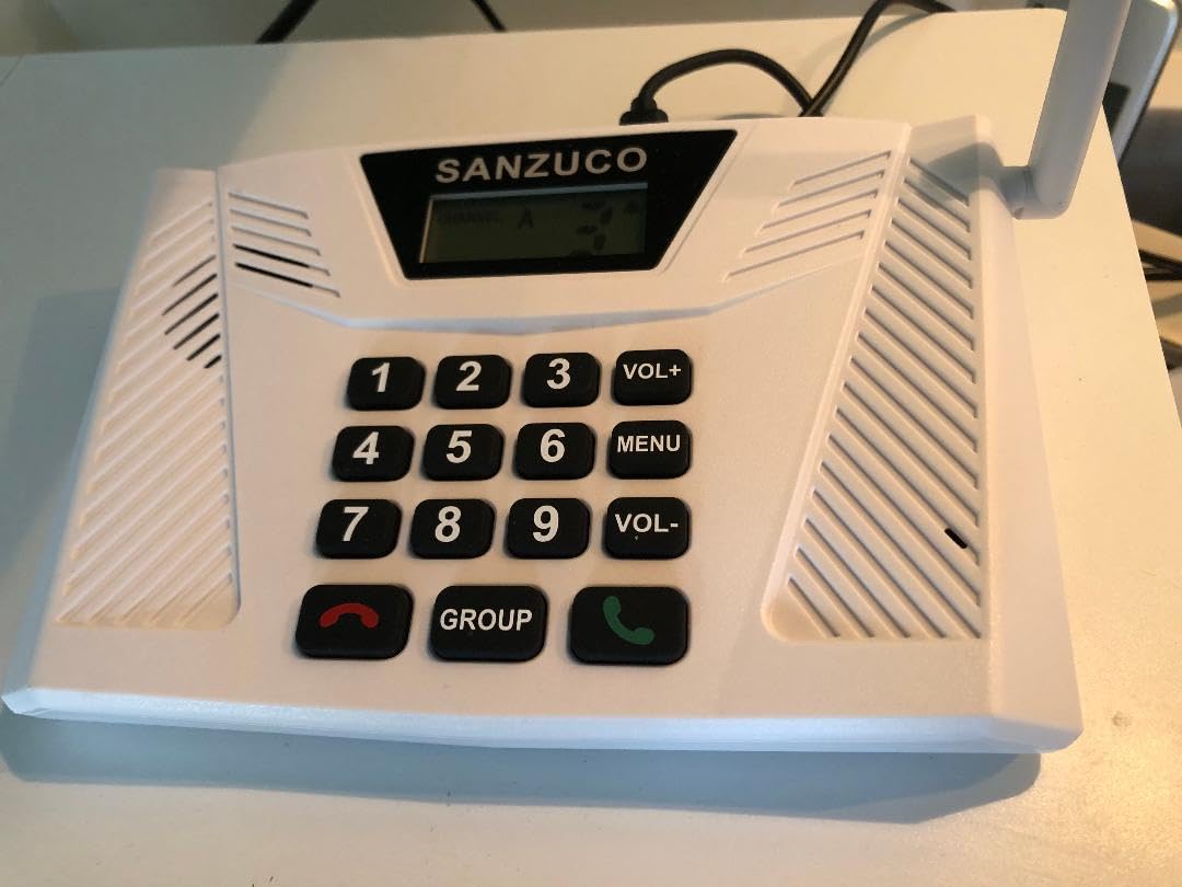 Intercoms Wireless for Home, Hands-Free Full Duplex Intercom 5300ft, Real-Time Two-Way Talk, 2026 Intercom System, Group Call, Auto Answer, Wireless Intercom System for Business Office (4 Pack) customer photo 1