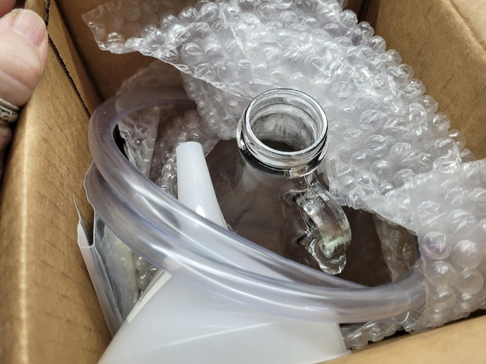 Hard Cider Making Kit - 1 Gallon Reusable Homebrew Set to Make Hard Apple Cider- Must Bee Company customer photo 1