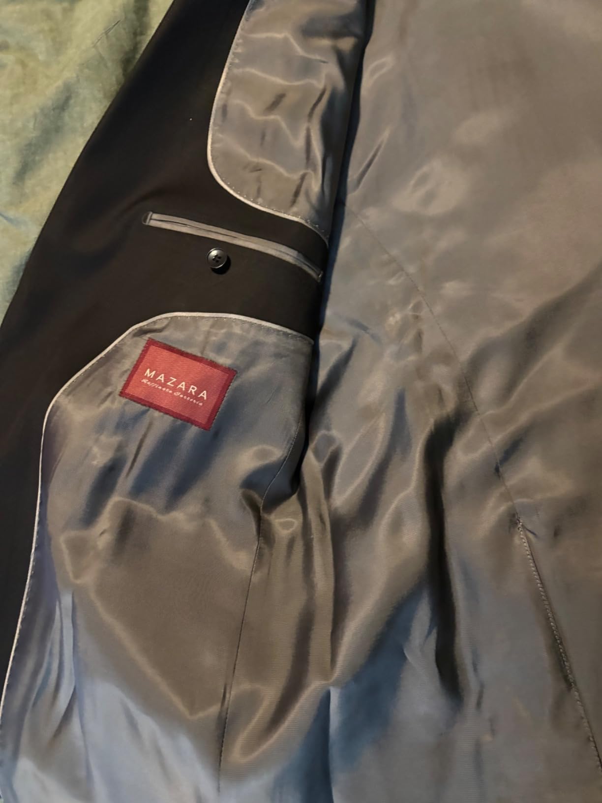 Arthur Black Mazara Classic Fit Two Button 100% Wool Wrinkle Resistant Suit customer photo 2