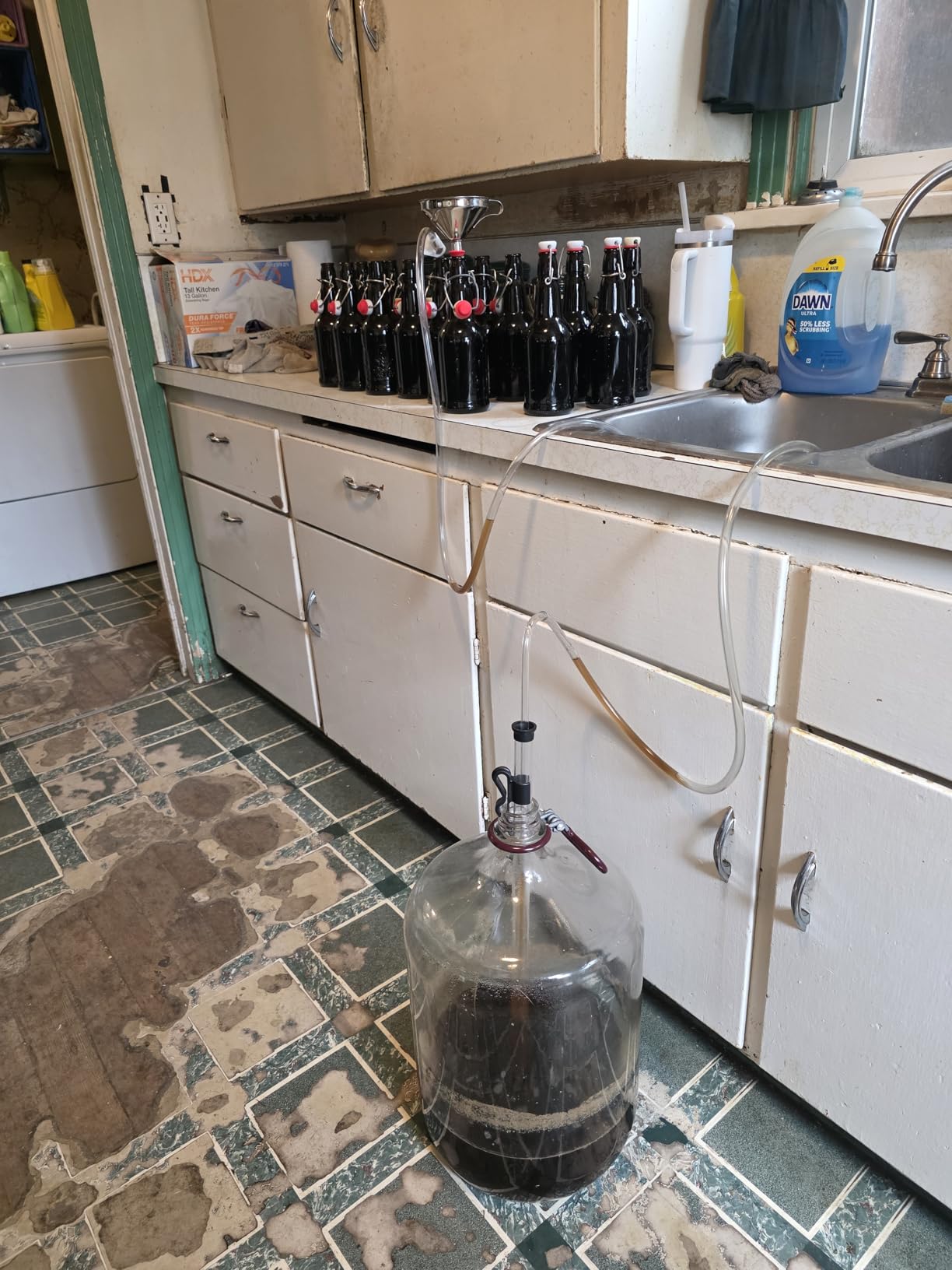 Inline Beer Filter, 80 Mesh 150 Micron Water Filter Plastic T Strainer Filtration Device, 3/8'' Gravity Feeding of Siphon Tube Brewing for Home Brewing Supplies (80 Mesh 180Micron) customer photo 1