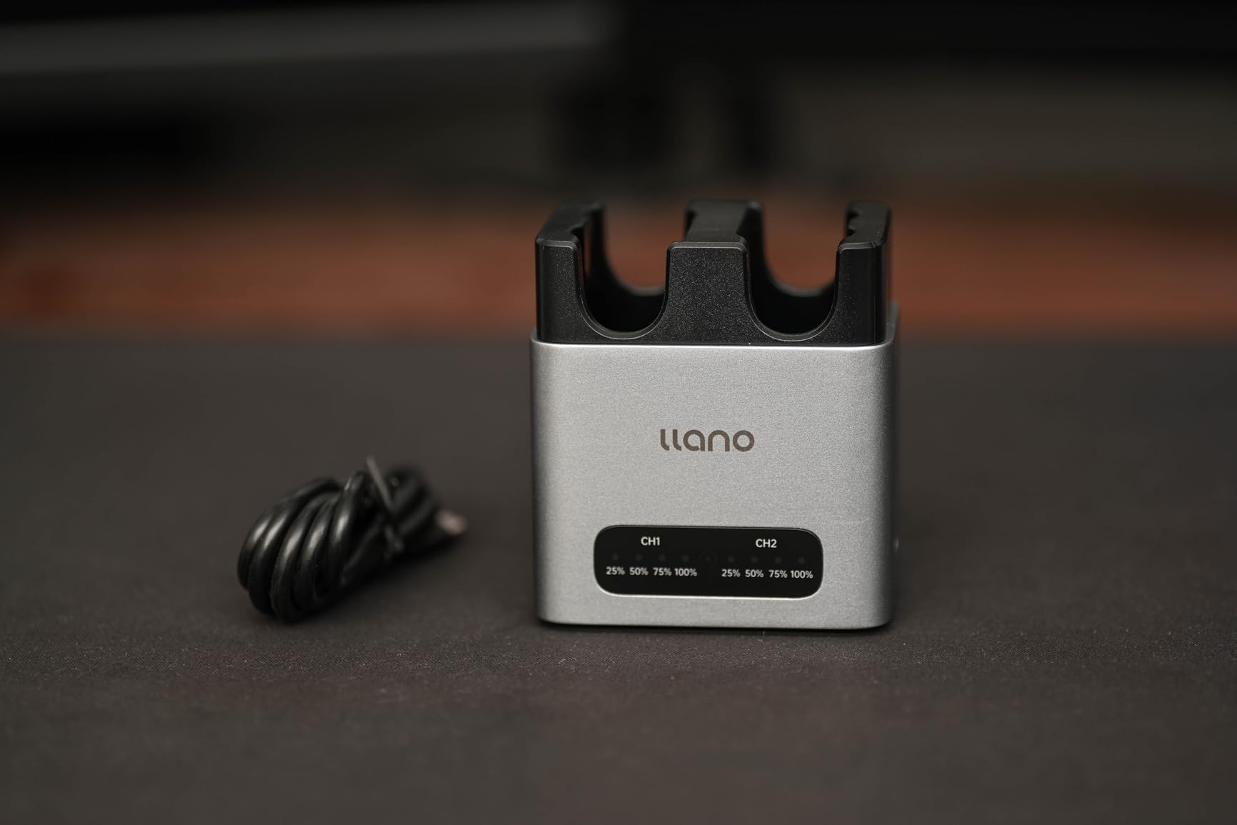 llano EN-EL15C Fast Battery Charger, 20W 2-Slot USB-C, CNC Aluminum Body customer photo 2