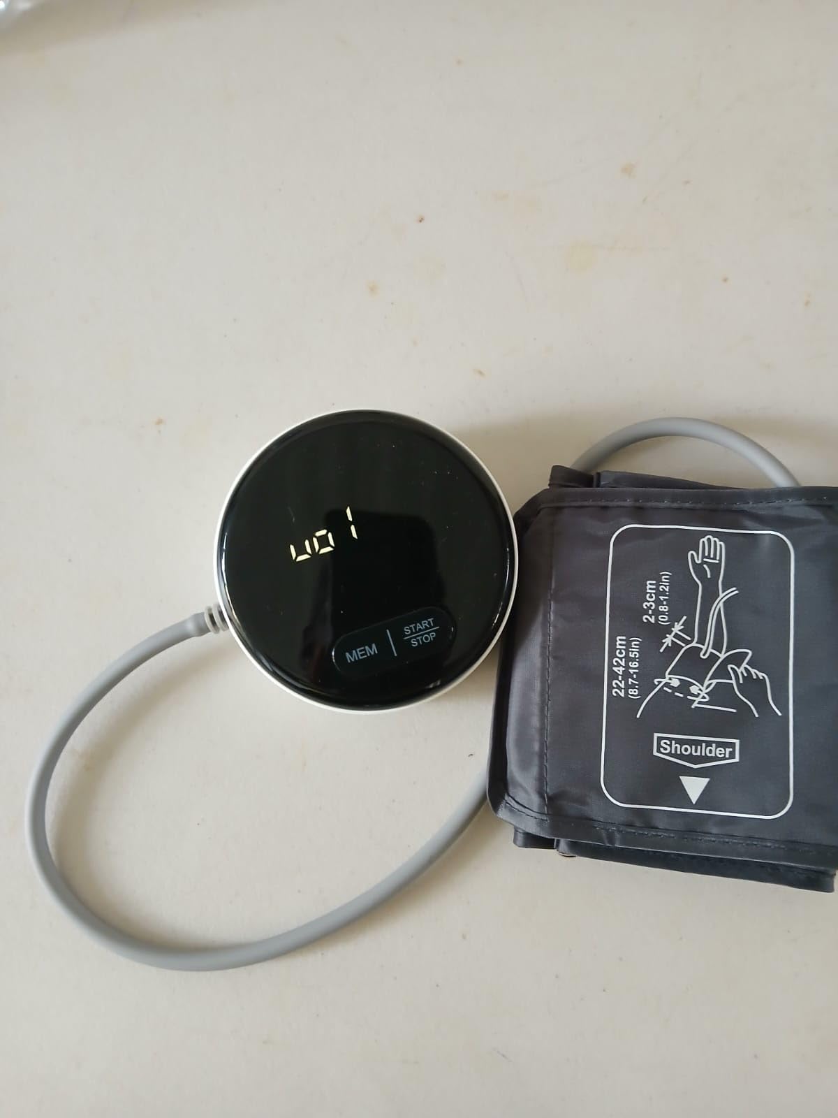 Blood Pressure Monitor Upper Arm Automatic Monitors for Home Use Adjustable 8.7