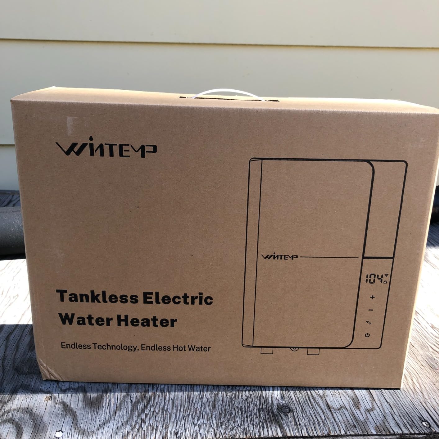8kW Tankless Electric Water Heater 240V, Single Fixture | Point of Use Water Heater for Kitchen Sink, Bathroom & Utility Room, LED Temp Display, Up to 1.9 GPM, ETL Listed customer photo 1