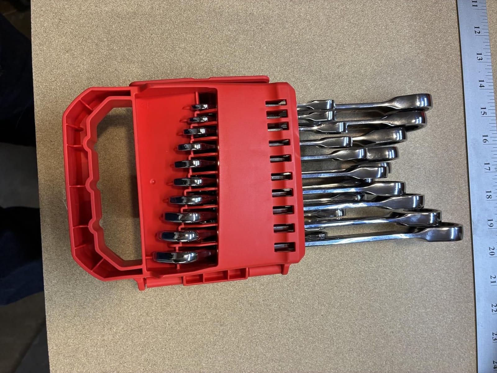 CRAFTSMAN Ratchet Wrenches Set, 20 Pc, 90 Tooth SAE/Metric Ratcheting Wrench Set with Case, 4 Degree Arc Swing (CMMT87220) customer photo 2