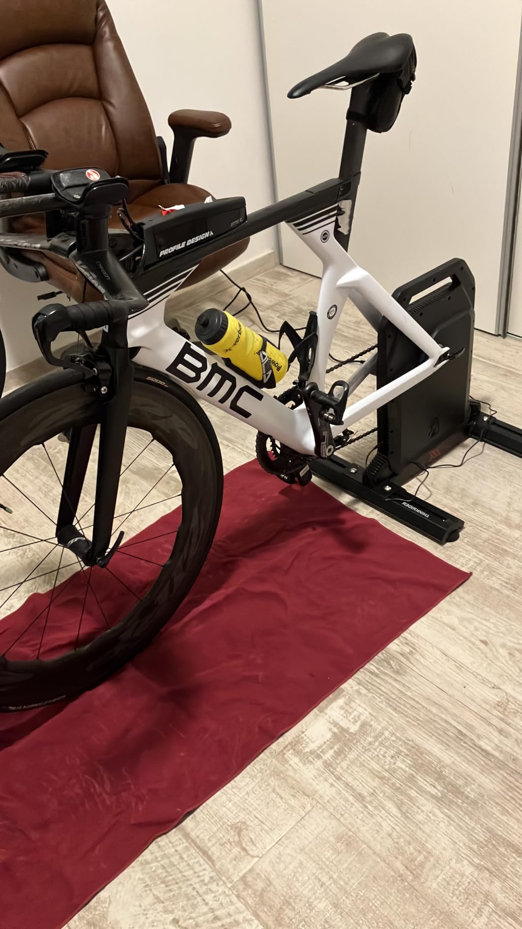 ThinkRider XXPRO Smart Bike Trainer, 2500W, 25% Gradient, ANT+ & BLE | Direct Drive, Self-powered and Plug-in, Virtual Shifting, Uphill & Downhill Simulation, Super Quiet, Indoor customer photo 2