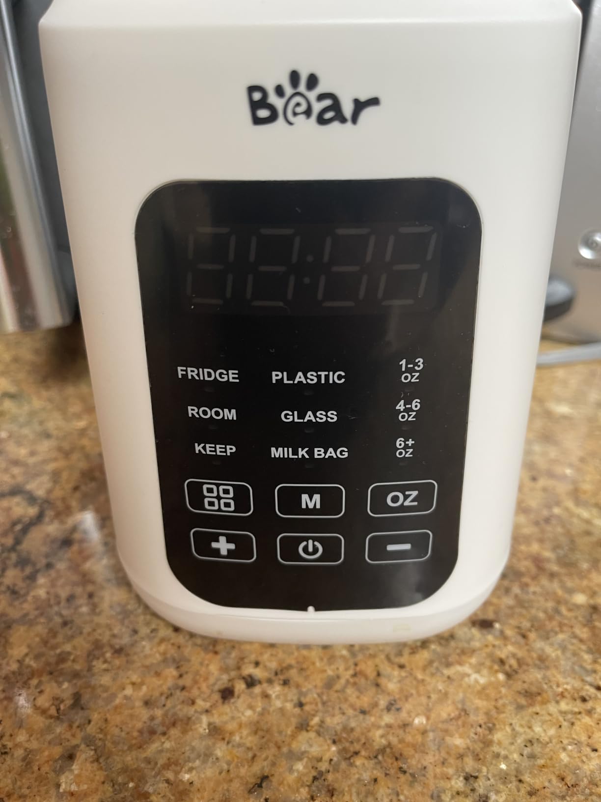 Bear Baby Bottle Warmer, Milk Warmer Breastmilk Bag Formula Fast Warming for New Born Baby Bottles, with Time Temp Control Automatic Shut Off at Home Use customer photo 2