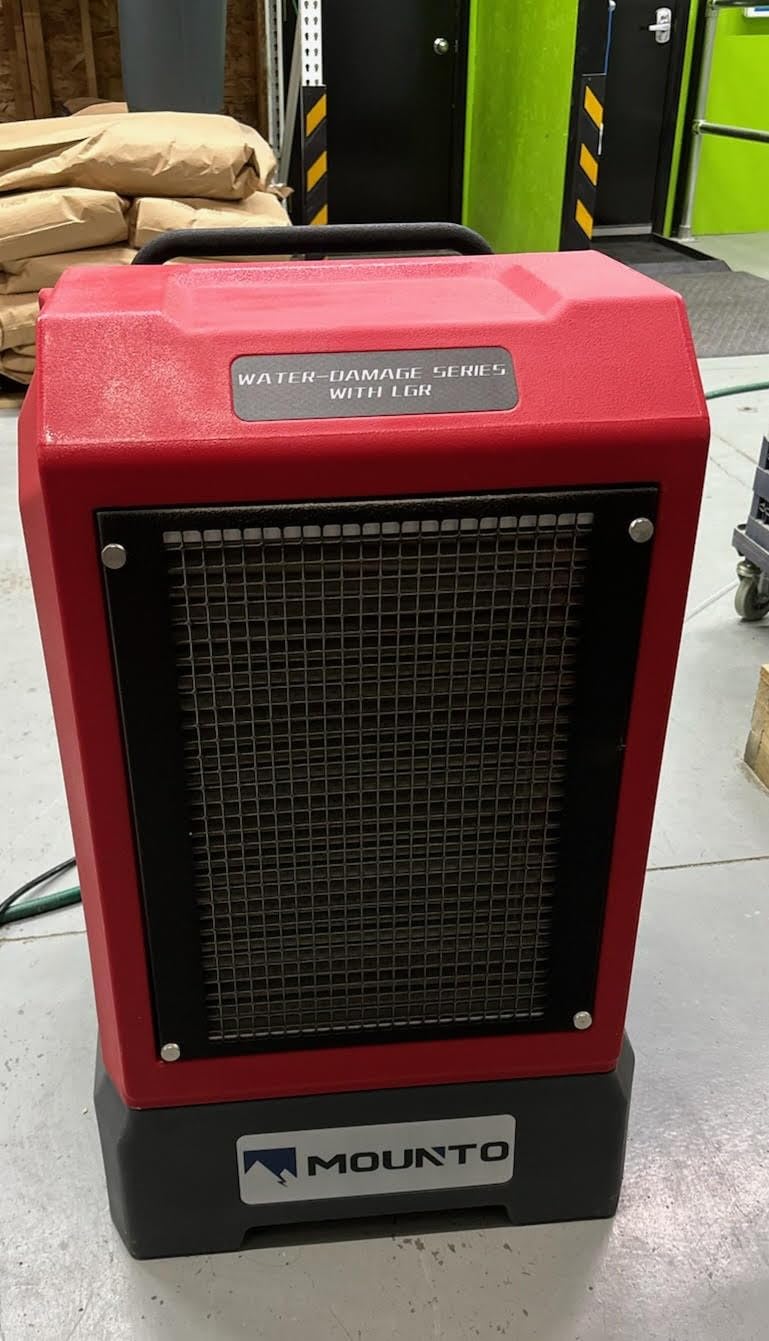 MOUNTO 310 Pints LGR Commercial Dehumidifier with Built-In Pump and Drain Hose - Portable, Heavy-Duty Dehumidifier with Wheels for Basements, Garages, Home, and Job Sites (Green) customer photo 1