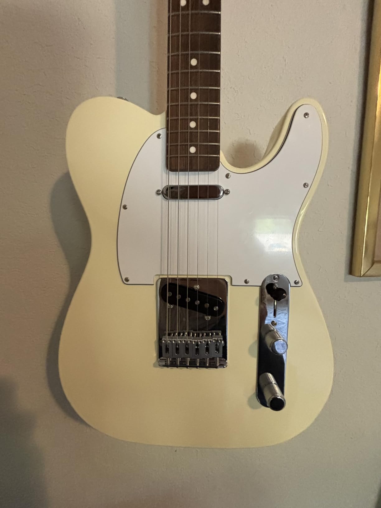 Fender Standard Telecaster, Maple Fingerboard, Black Pickguard, Butterscotch Blonde customer photo 2
