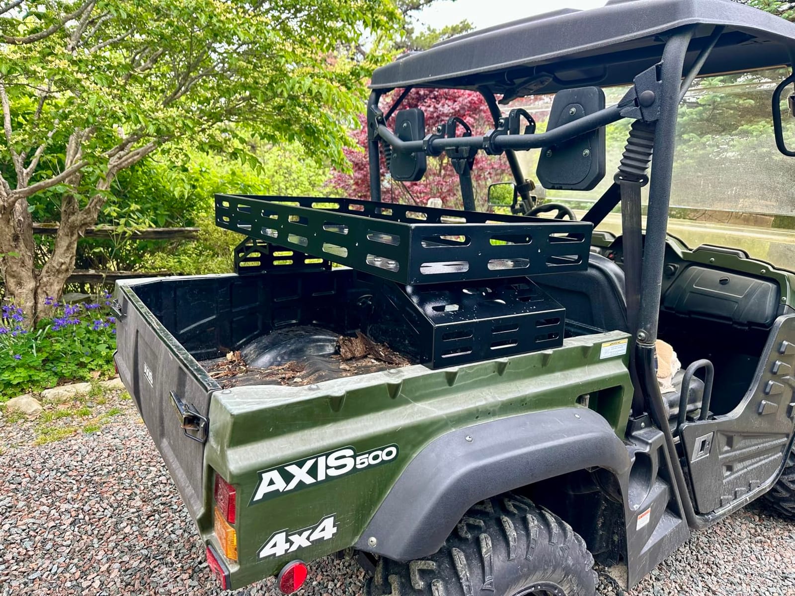 TOPOWN Heavy Duty UTV Overbed Cargo Rack with Adjustable Mounting Brackets customer photo 1
