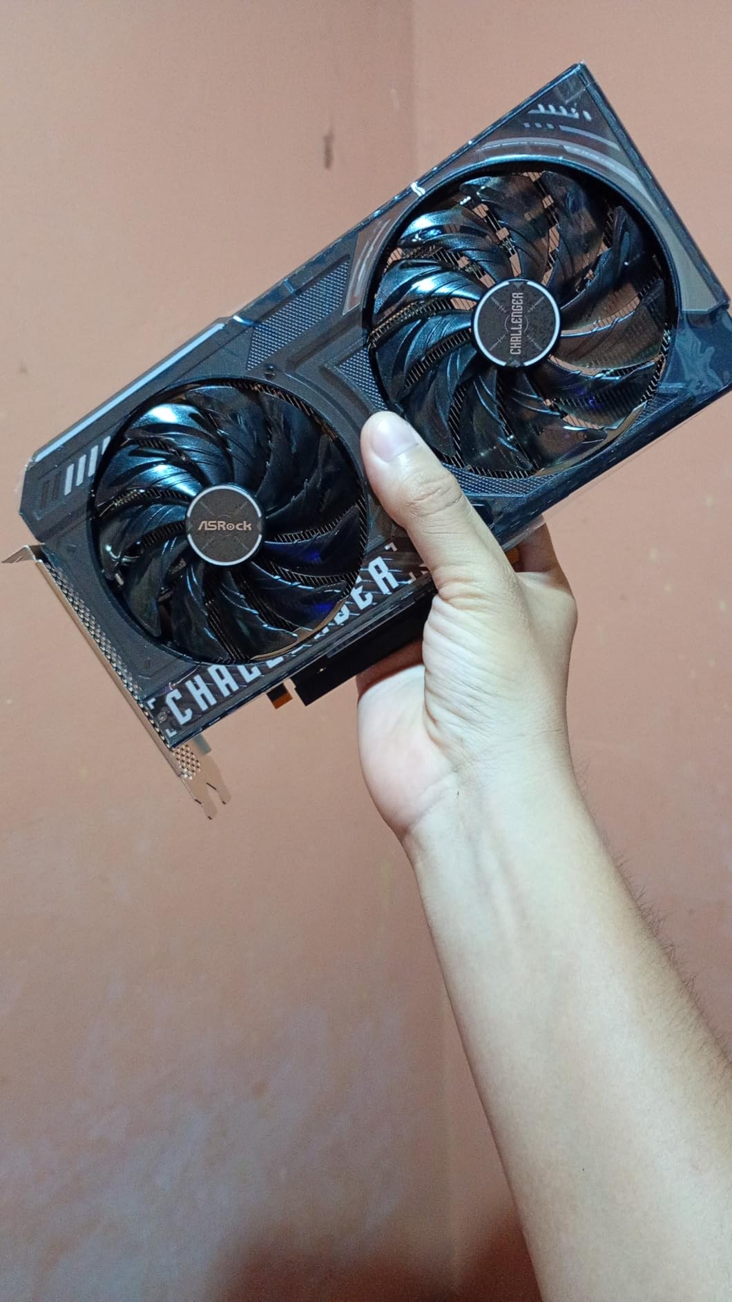 ASRock Intel Arc B570 Challenger 10GB OC GDDR6 Graphics Card, 2600 MHz GPU, 19 Gbps Memory, Dual Fan, Metal Backplate, HDMI 2.1a, DisplayPort 2.1, 0dB Cooling customer photo 1