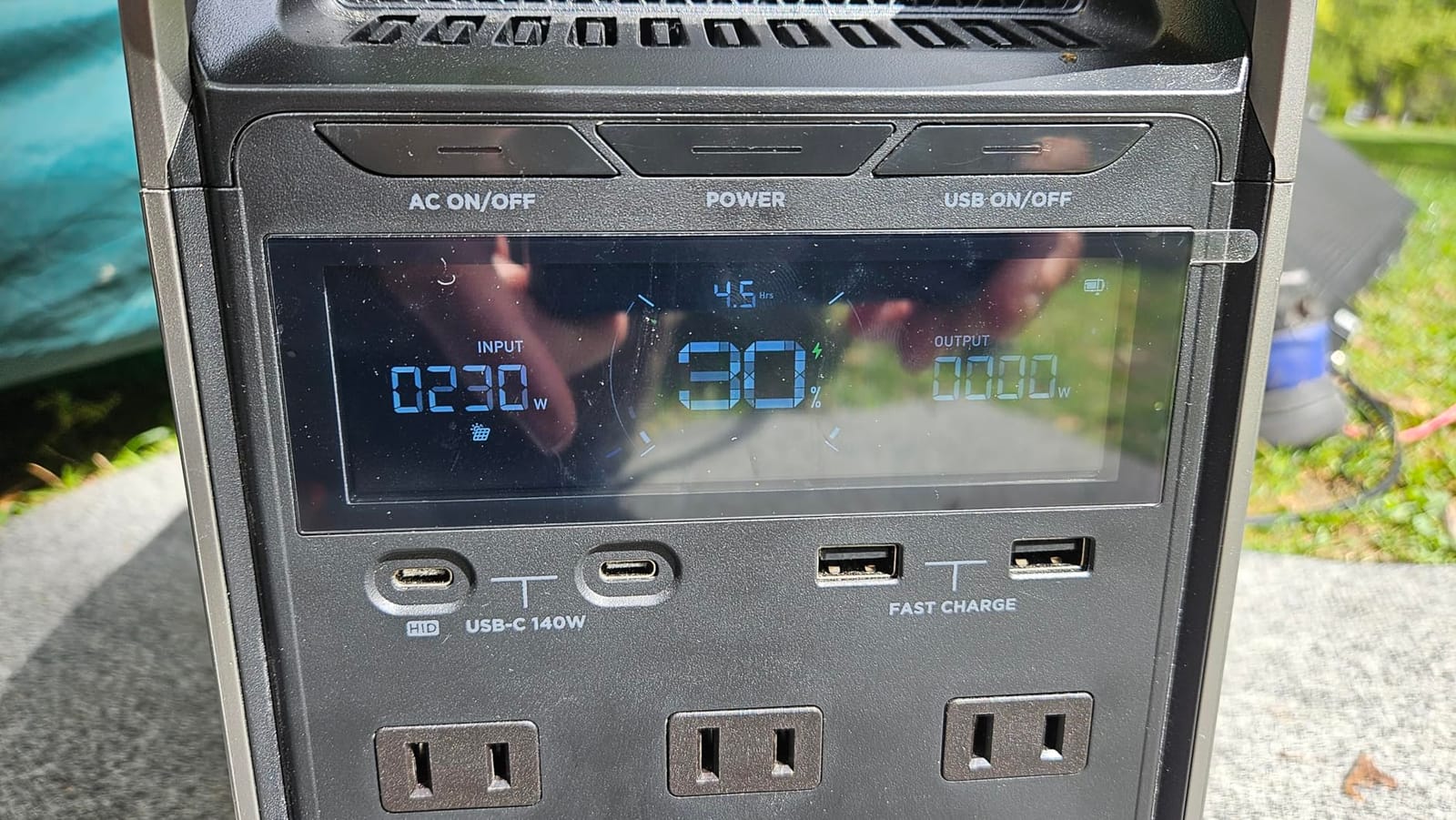 EF ECOFLOW Solar Generator DELTA 3 Plus with 220W Bifacial Panel, 1024Wh | LFP (LiFePO4) Battery, 1800W AC/140W USB-C Output, Portable Power Station for Home Backup Power, Camping & RVs customer photo 2