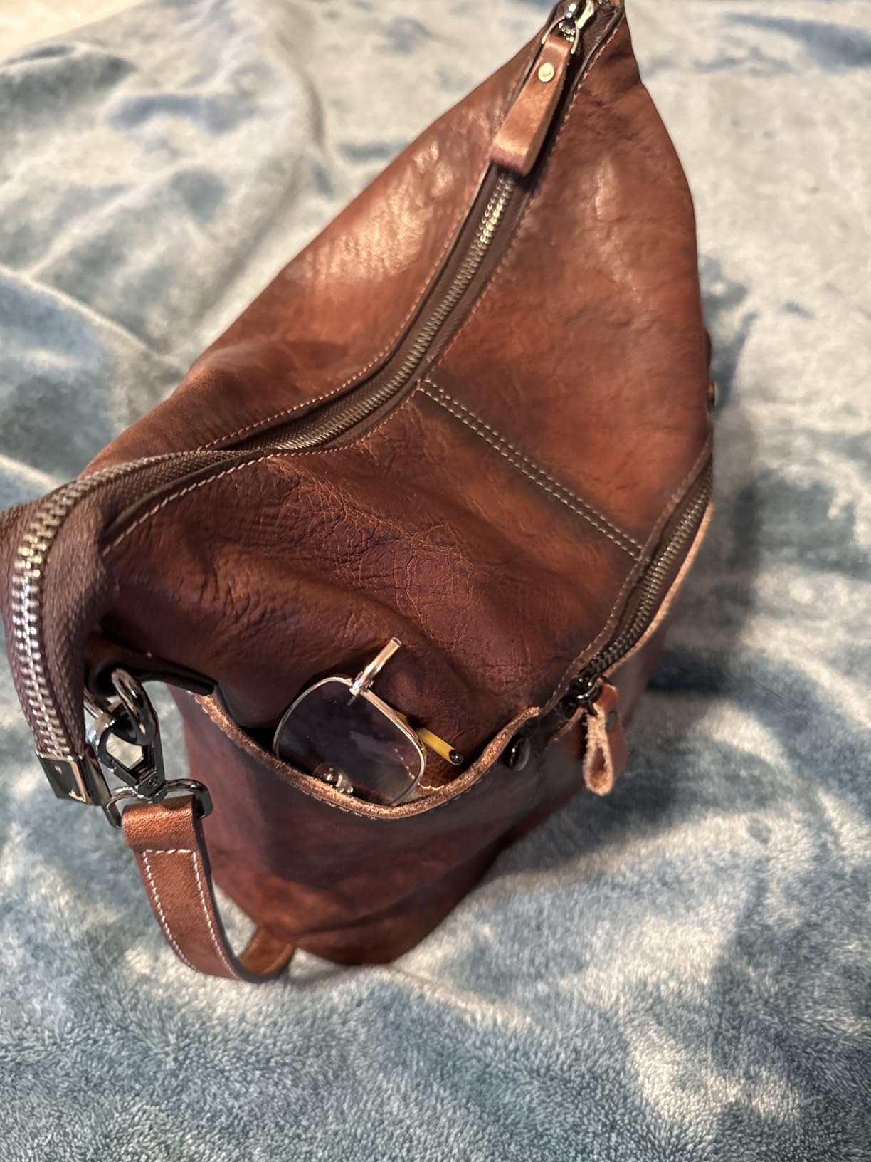 LETEULO Hobo Bag for Women Crossbody Bag Purse and Handbag Leather Shoulder Bags customer photo 2