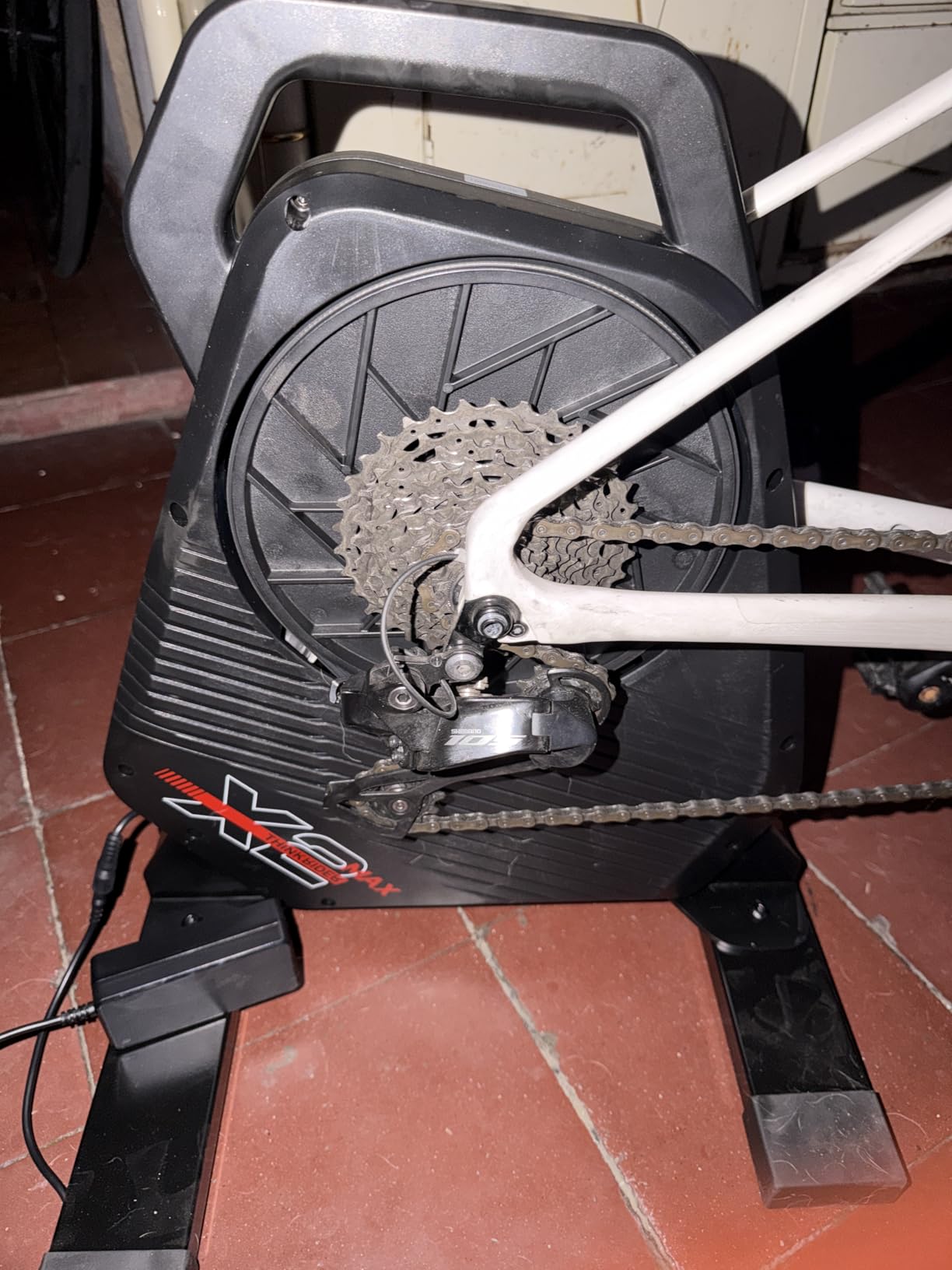 ThinkRider X2Max Smart Bike Trainer, 2000w, Simulates 18% Slope, ANT+ & BLE | Cycle Trainer Bicycle Trainer, Super Quiet, Indoor, Cassette Not Included, compatible with cycling software such as ZWIFT customer photo 2