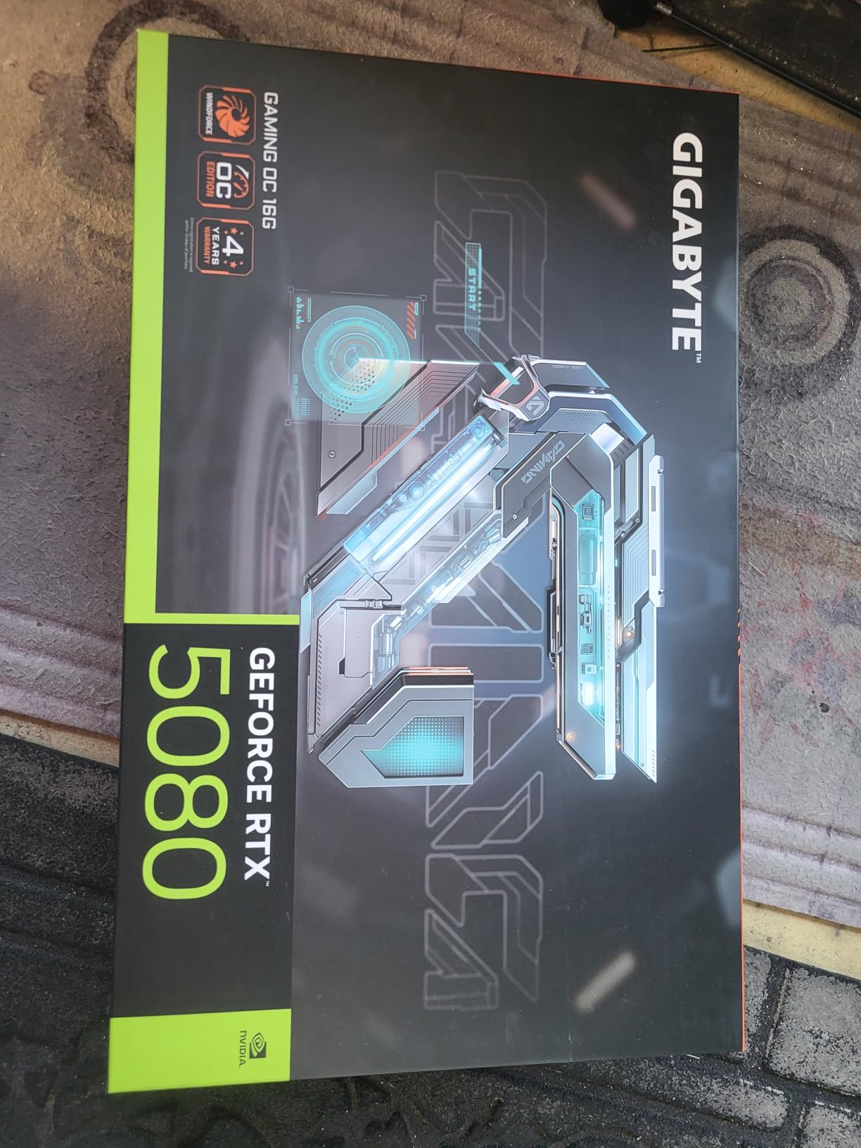 GIGABYTE GeForce RTX 5080 Gaming OC 16G Graphics Card, WINDFORCE Cooling System, 16GB 256-bit GDDR7, GV-N5080GAMING OC-16GD Video Card customer photo 1