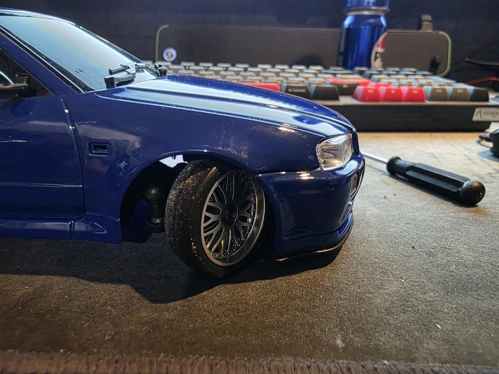RC Drift Car with Gyro 1/18 Scale LDRC Drift Car Remote Control RWD | Hobby Drifting Vehicle Full Proportional ESP Gyroscope Metal Drive Shaft Alloy Shell Adult LD1899 customer photo 2