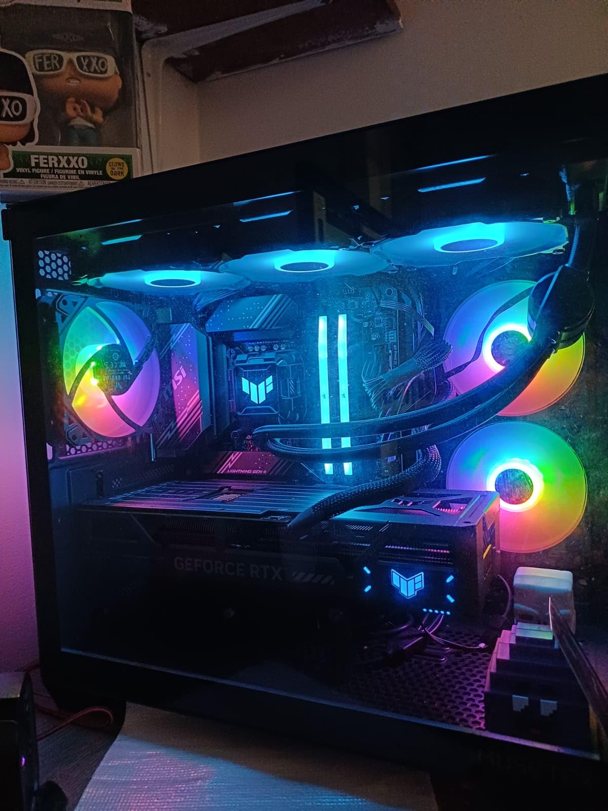 ASUS TUF Gaming GeForce RTX 5070 12GB GDDR7 OC Edition Gaming Graphics Card | PCIe 5.0, HDMI/DP 2.1, 3.125-slot, Military-grade Components, Protective PCB Coating, Axial-tech Fans customer photo 1