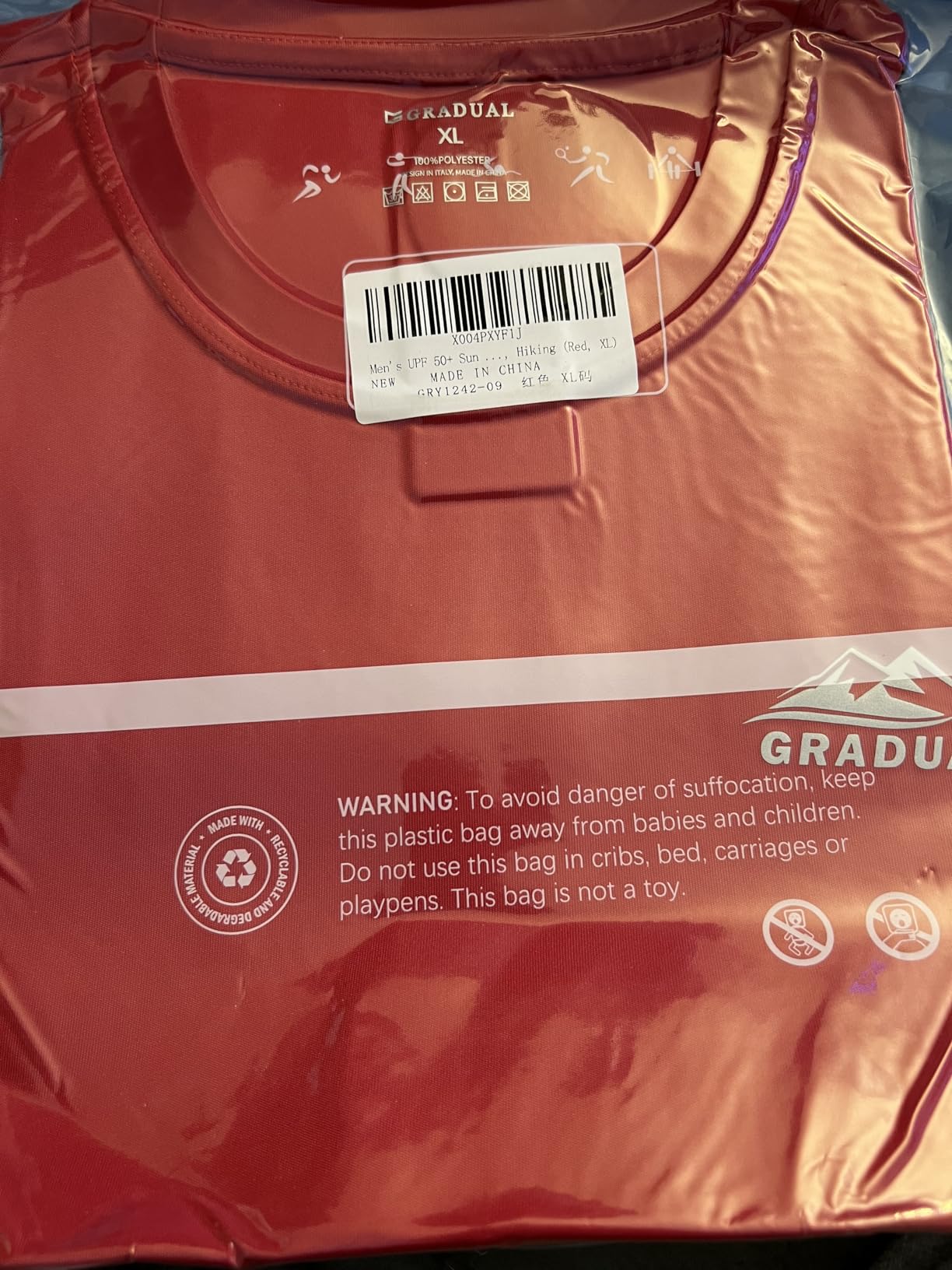 Men's UPF 50+ Sun Protection Swim Shirts Rash Guard Dry Fit Workout Tshirts customer photo 2