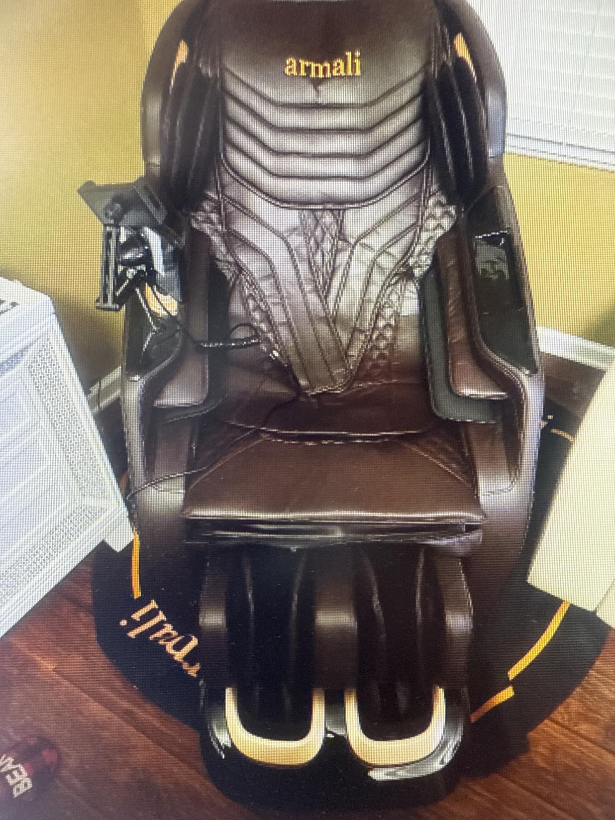 4D Massage Chairs Full Body, Zero Gravity SL-Track Shiatsu Massage Chair Recliner, Core Heating, 20 Massage Techniques, Deep Yoga Stretch, Foot Rollers, AI Voice, Touch Screen, Wireless Charging customer photo 1