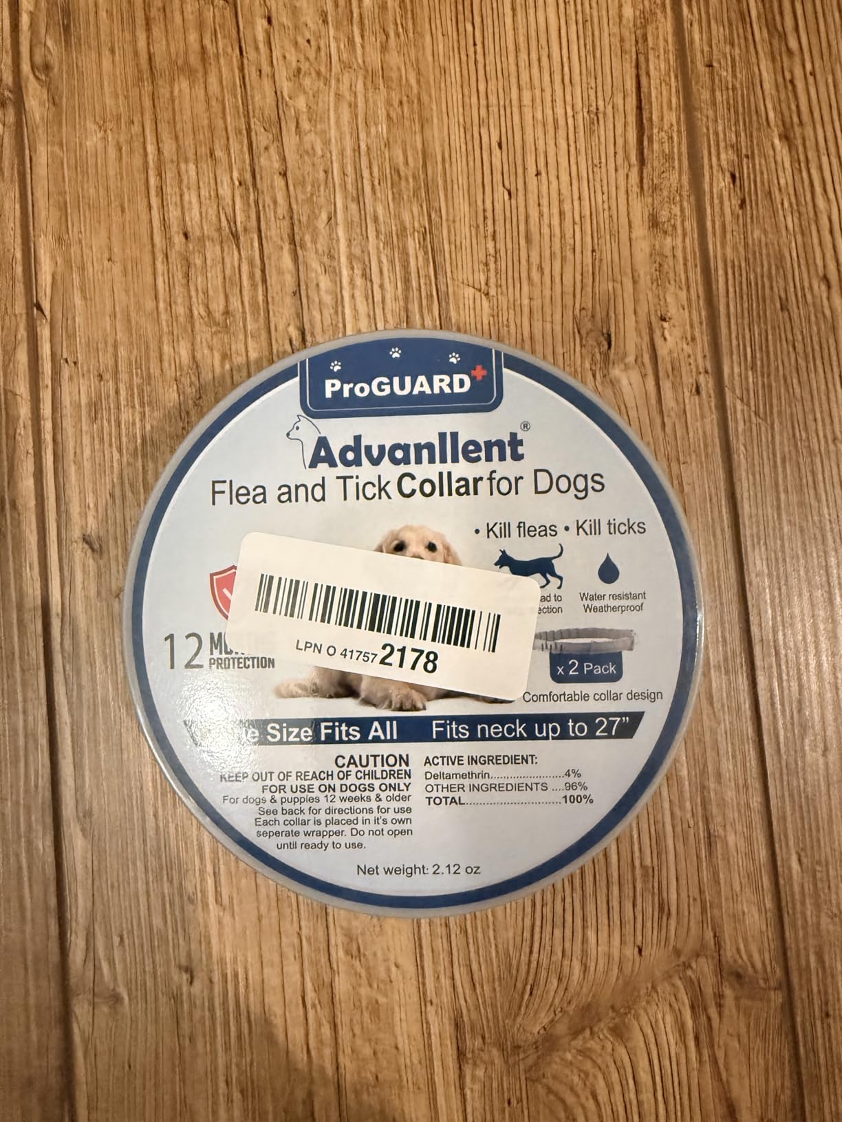 Flea Collar for Dogs, Flea and Tick Prevention for Dogs Collar, Dog Flea and Tick Treatment, 2 Collars, 12 Months Prevention, One Size Fits All customer photo 2