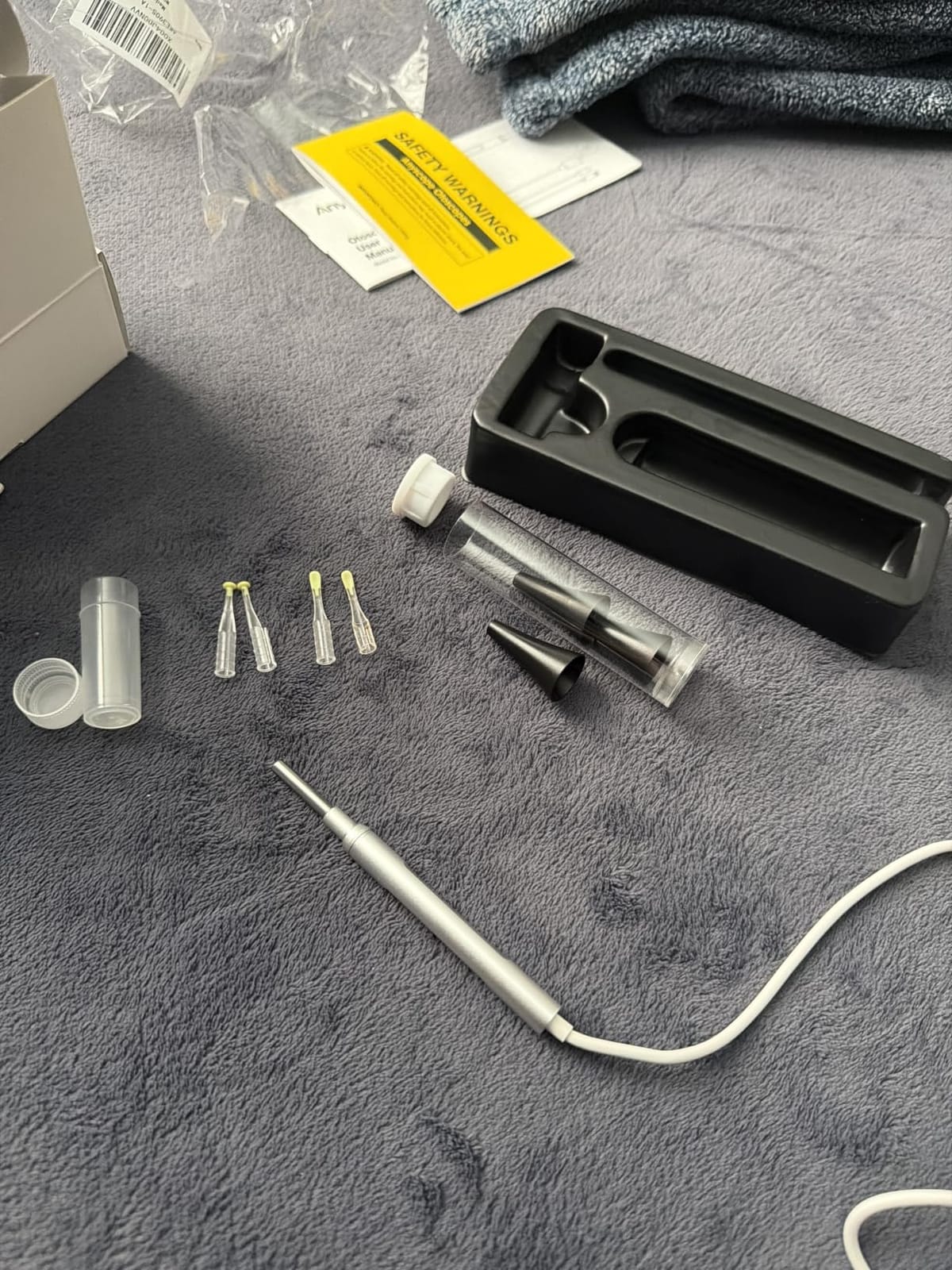 Digital Otoscope Compatible with iPhone & Android, Video Ear Scope Camera | Otoscope with Light, 3.9mm Len, Plug & Play, Photo & Video, Split-screen, Earwax Removal Kit for Home Cleaning Checking customer photo 1