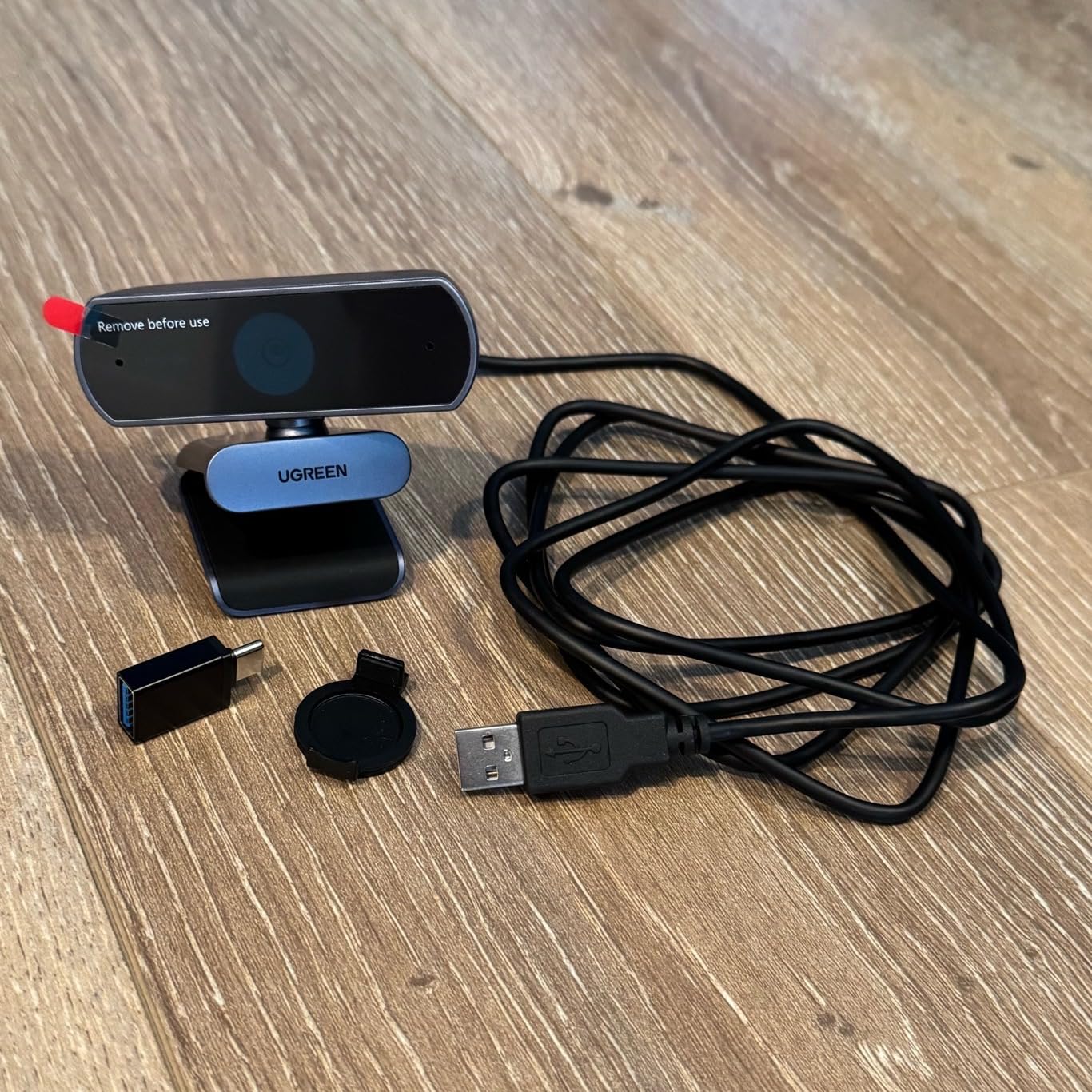 UGREEN 4K@30fps Webcam for PC Ultra HD Web Camera with Noise-canceling Mics customer photo 1