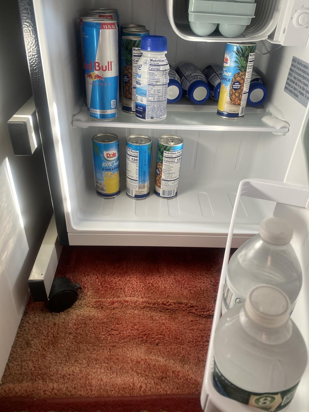 1.7 Cu.Ft Mini Fridge with Freezer, Mini Fridge for Bedroom, Small Refrigerator, Dorm Refrigerators with Freezer, Compact Refrigerator for Office, Apartment, Dorm, Bedroom (Grey) customer photo 1