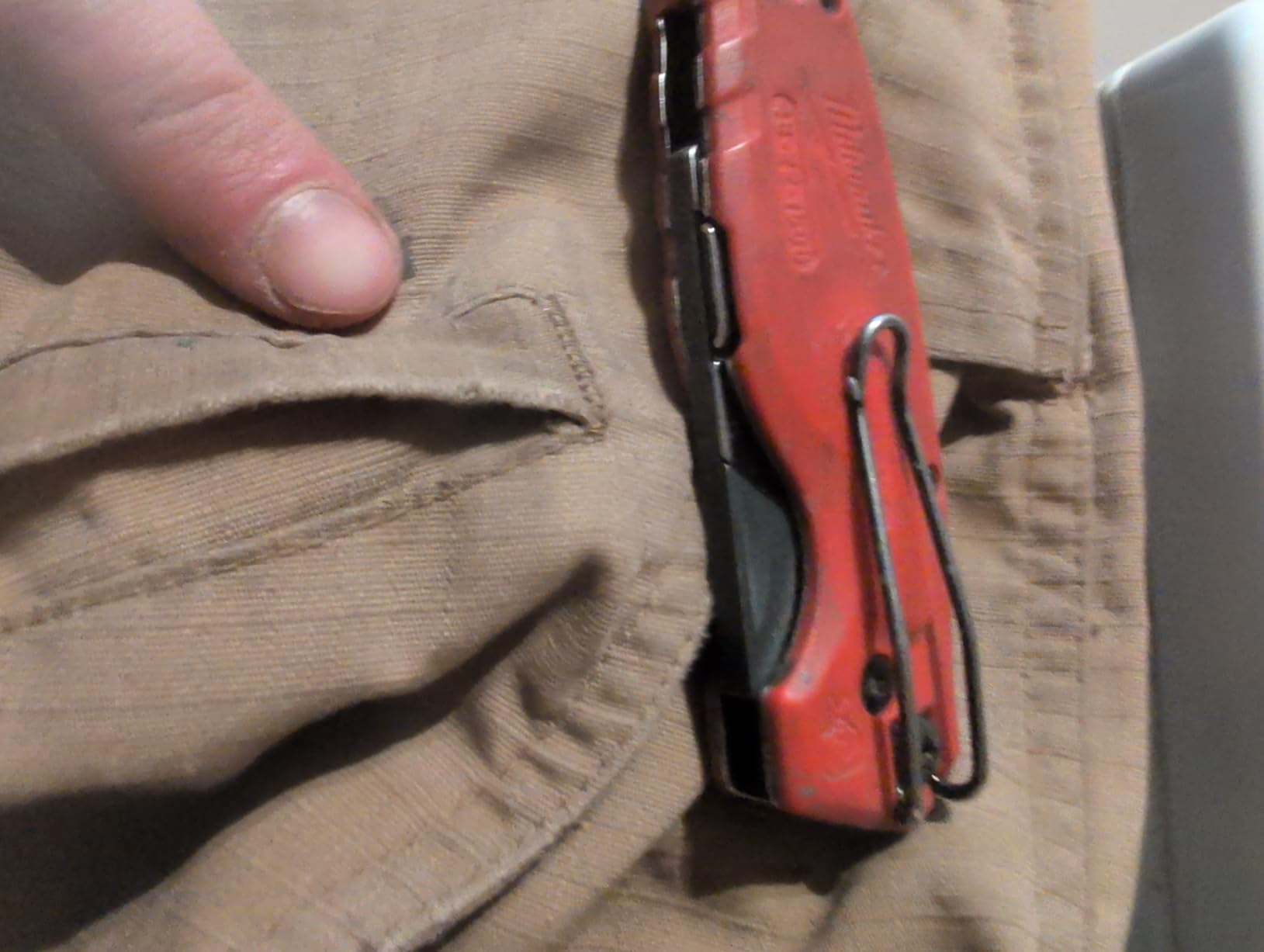 Men's Cargo Tactical Construction Work Pants - Ripstop Waterproof Lightweight customer photo 1