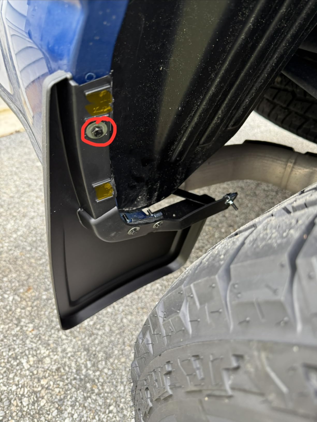 Mud Flaps Fit for Ford F150 2026 2025 2024 2023 2022 2021 Pickup Trucks | Mud Flaps Splash Guard Compatible with 2025 Ford F150 Accessories No Drilling Mud Gards Mudflaps Set of 4 Upgraded customer photo 2