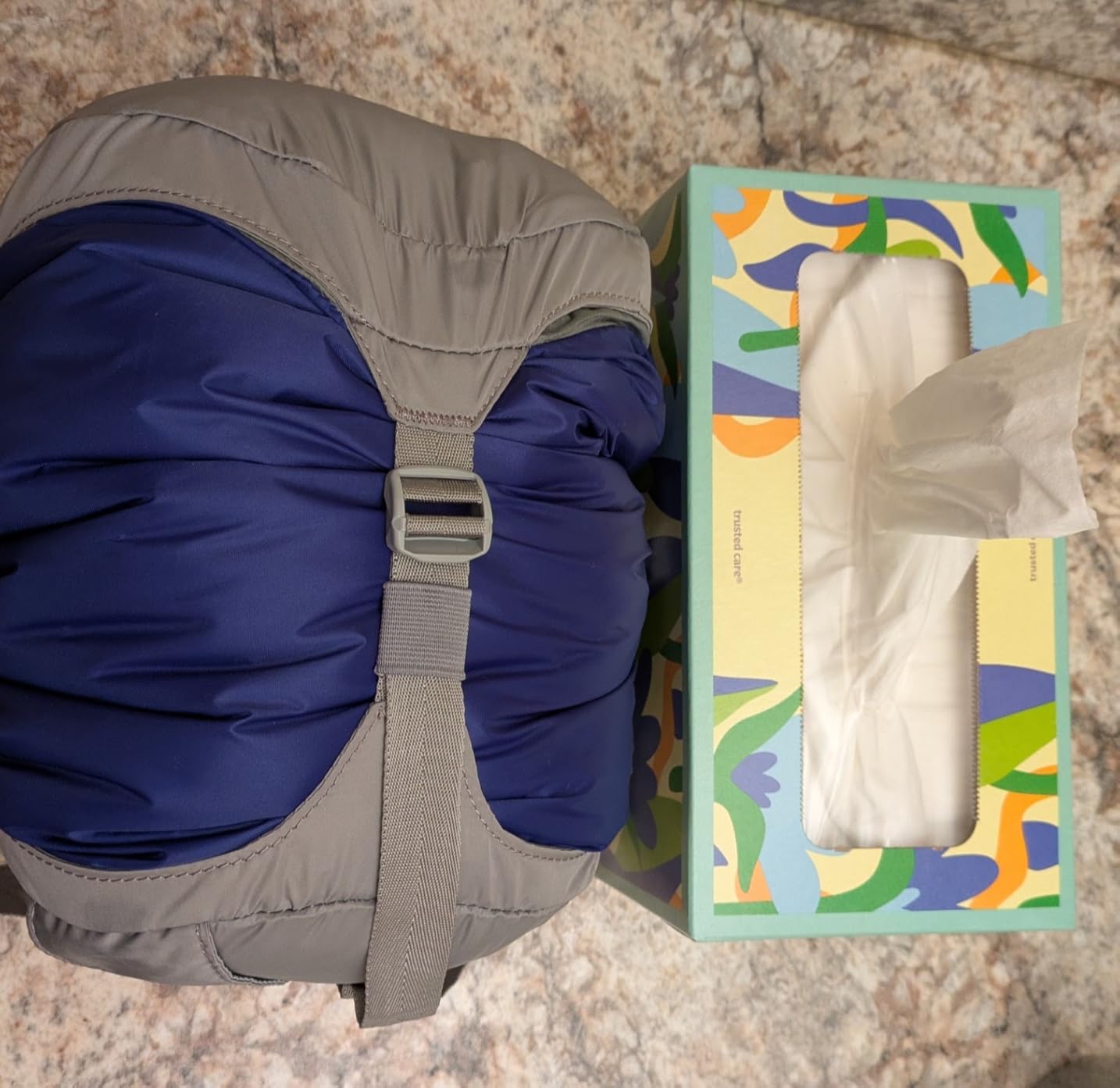 Ruffwear, Highlands Dog Sleeping Bag, Huckleberry Blue, Medium | Easy to Clean, Soft Insulated Comfort, Non-Slip Waterproof Base, Portable & Packable Dog Bed for Camping, Hiking & Travel customer photo 1