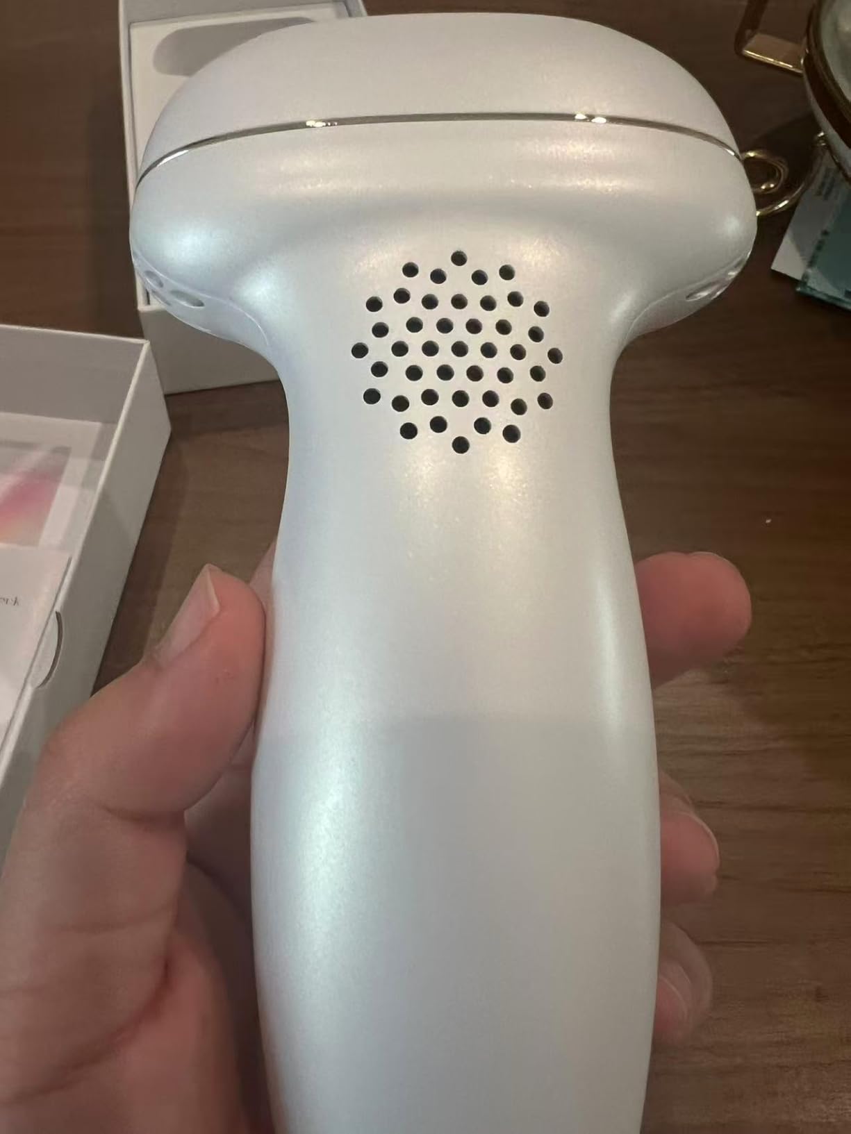 7-in-1 Microcurrent Facial Device, Red Light Face & Neck Massager customer photo 2