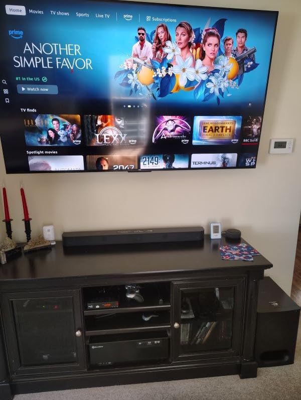 Sony BRAVIA Theater System 6 5.1ch Soundbar with Subwoofer & Rear Speakers | Dolby Atmos & DTS:X Surround Sound Home Theater, HT-S60 customer photo 2