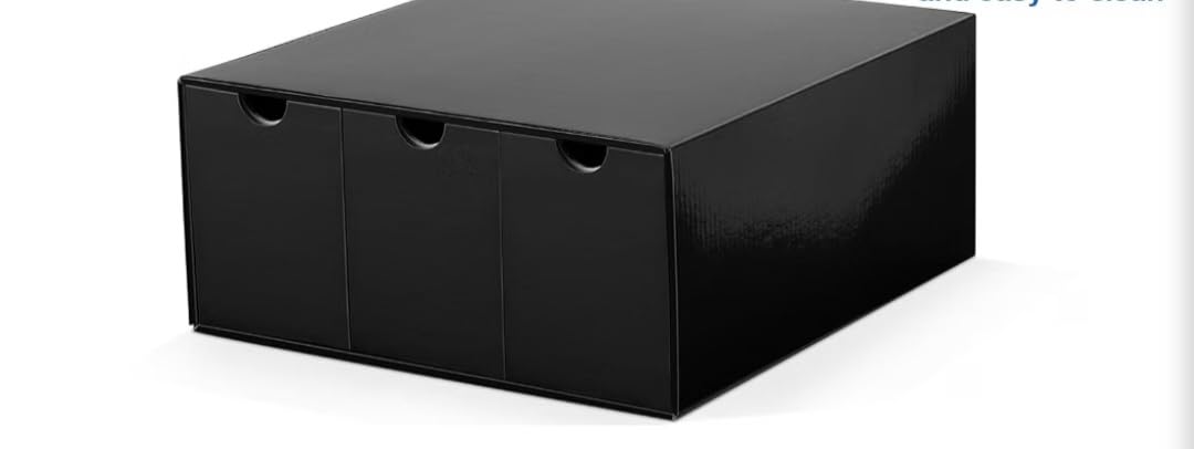 Trading Card Storage Box 12 Drawers Cardboard Organizer with Dividers for Top Loaders, TCG, MTG and Sports Card Collections customer photo 2