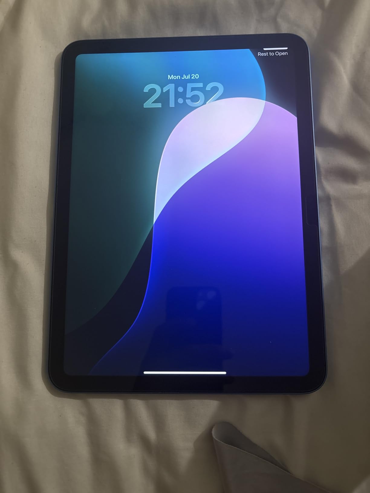Apple iPad 11-inch: A16 chip, 11-inch Model, Liquid Retina Display, 256GB, Wi-Fi 6, 12MP Front/12MP Back Camera, Touch ID, All-Day Battery Life - Blue customer photo 2