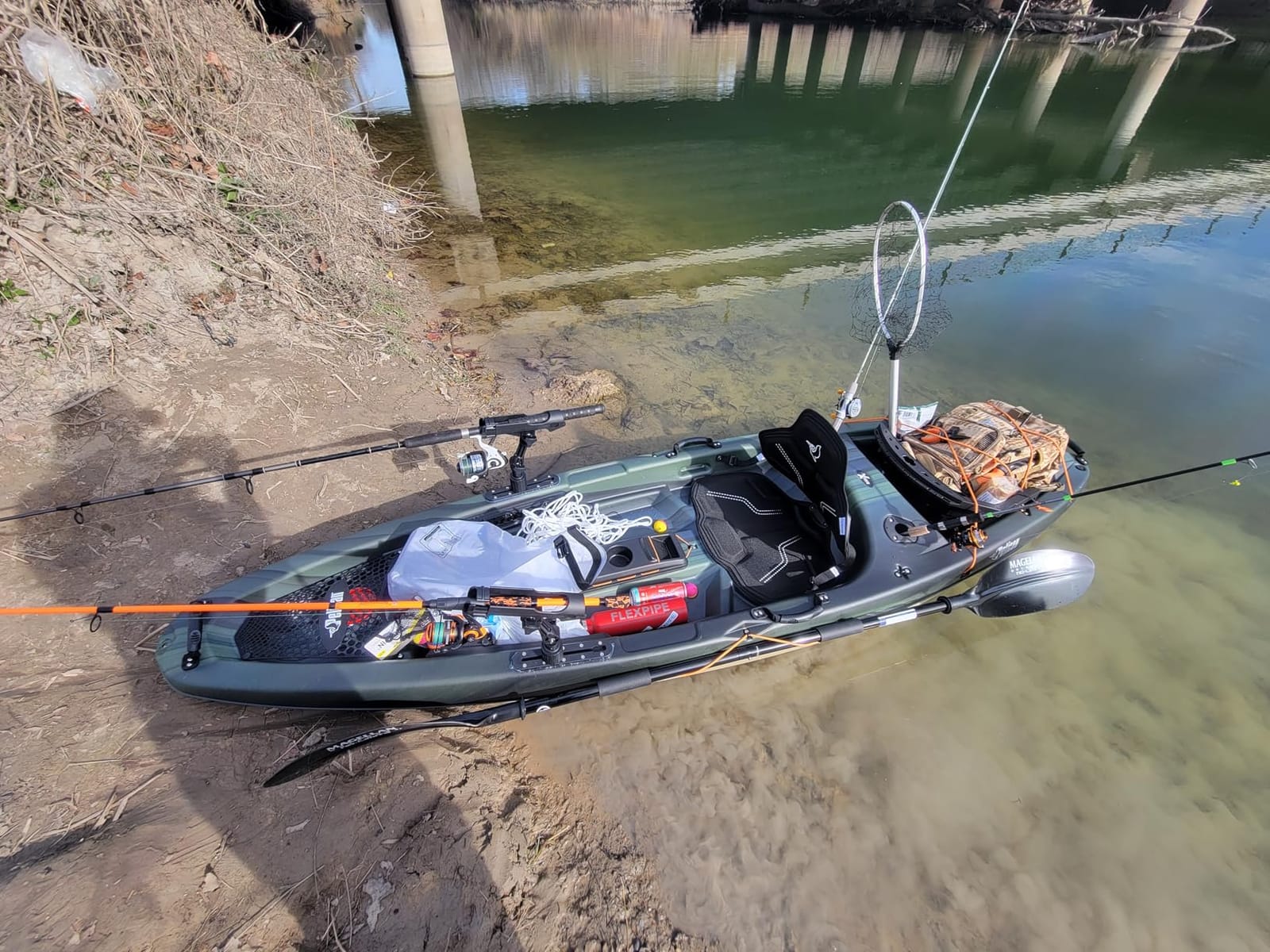Pelican Sentinel 100X - Angler Sit on top Fishing Kayak - Lightweight - Ergolounge Seating System customer photo 2