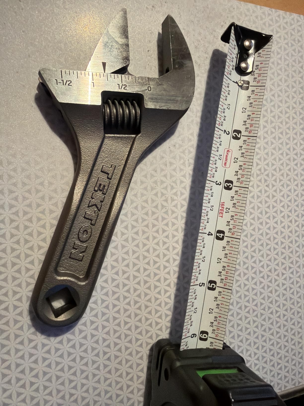 TEKTON Adjustable Wrench Set, 2-Piece | WSA90000 customer photo 1