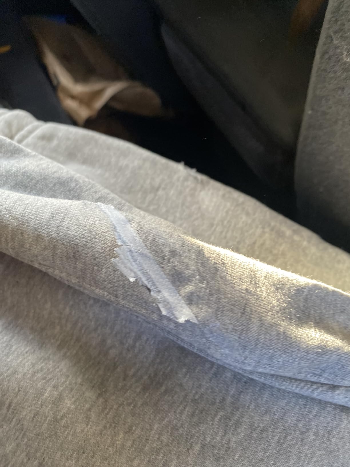 Nike Men's Club Open Hem Brushed Fleece Pants customer photo 1