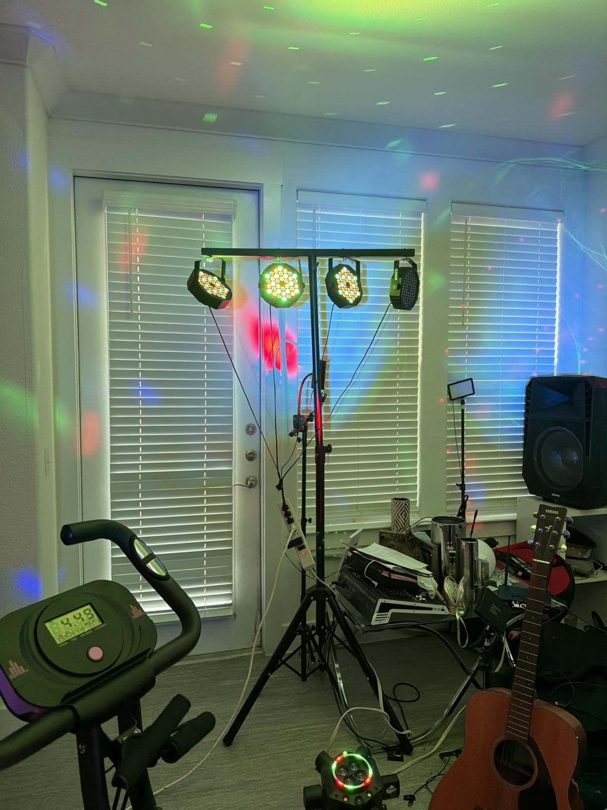 LED Stage Lights 4Pack - Czgor 36W RGB DJ Par Lights with Sound Activated Auto Play by Remote & DMX Control Uplights for Events Wedding Party Club Christmas Party Lighting customer photo 1