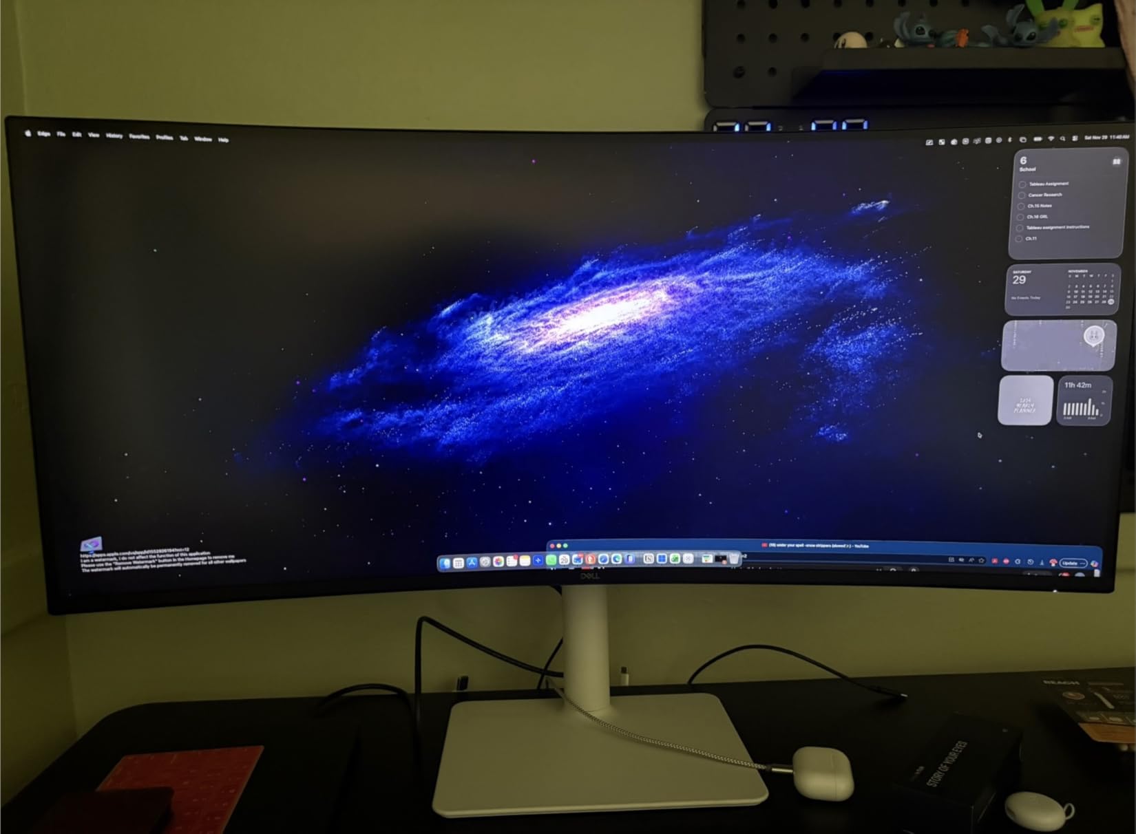 Dell 34 Monitor S3425DW, WQHD VA, 120Hz, FreeSync Premium, Eye Comfort | HDR10, Anti-Glare, 300 cd/m2 Brightness, 3,000:1 Contrast, 95% DCI-P3, 2x10W Speakers, USB-C 65W Power Delivery customer photo 1
