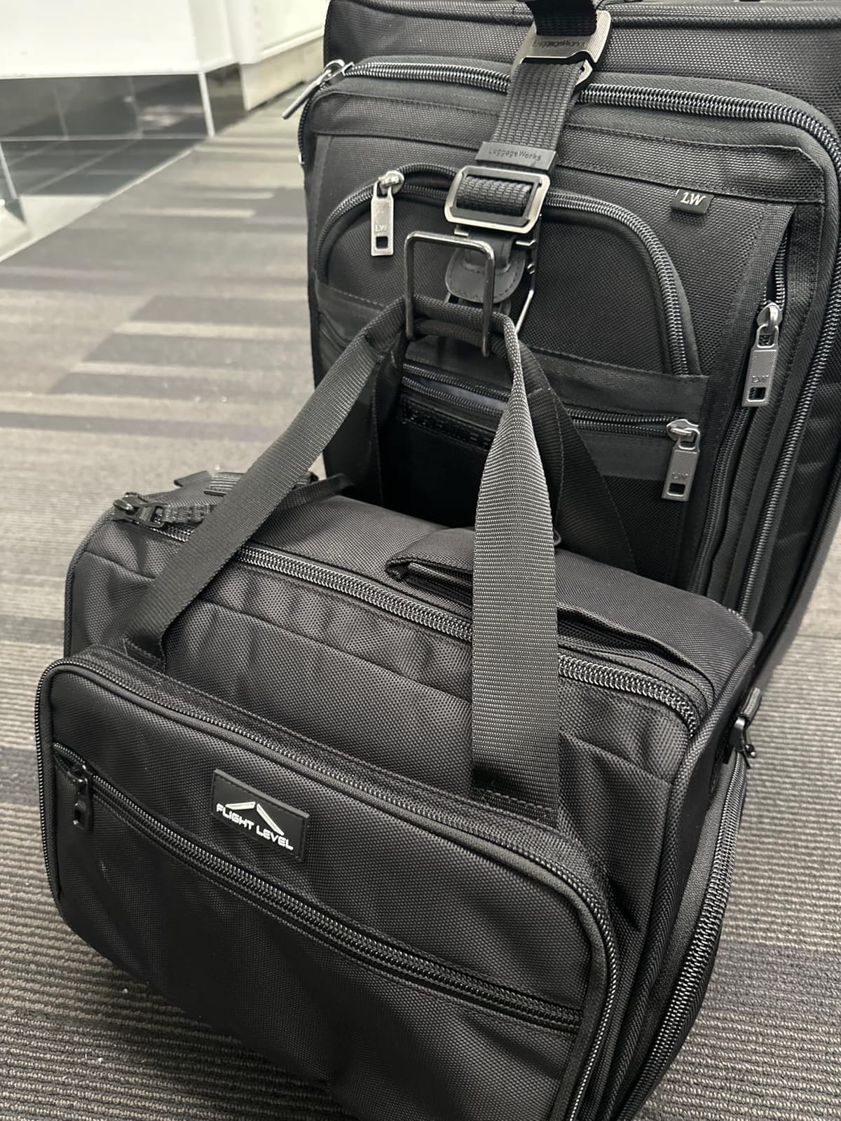 Flight Level Pilot Bag, Flight Case, Crew Bag, Aviation, EFB customer photo 2