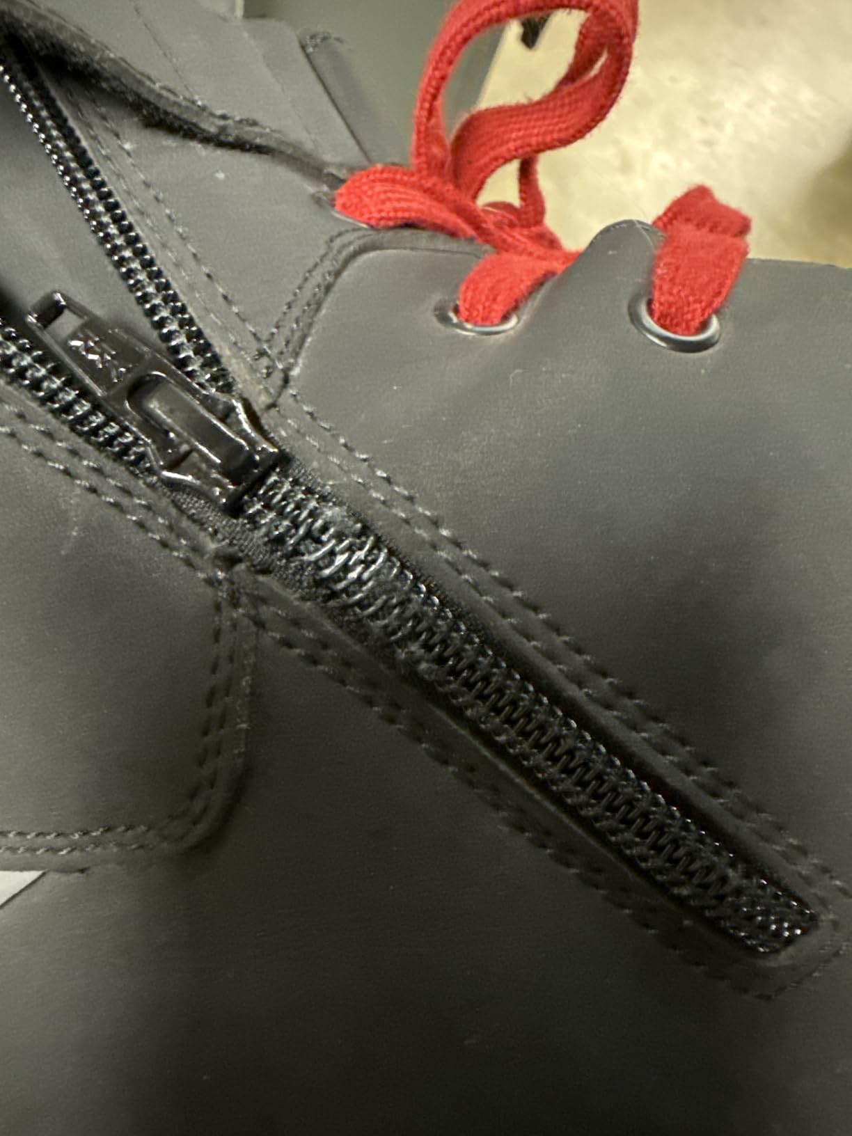 RIDEIRON Motorcycle Shoes Men CE Certified Riding Boots with Anti-Slip Sole Side Zipper Road Street Motocross customer photo 2