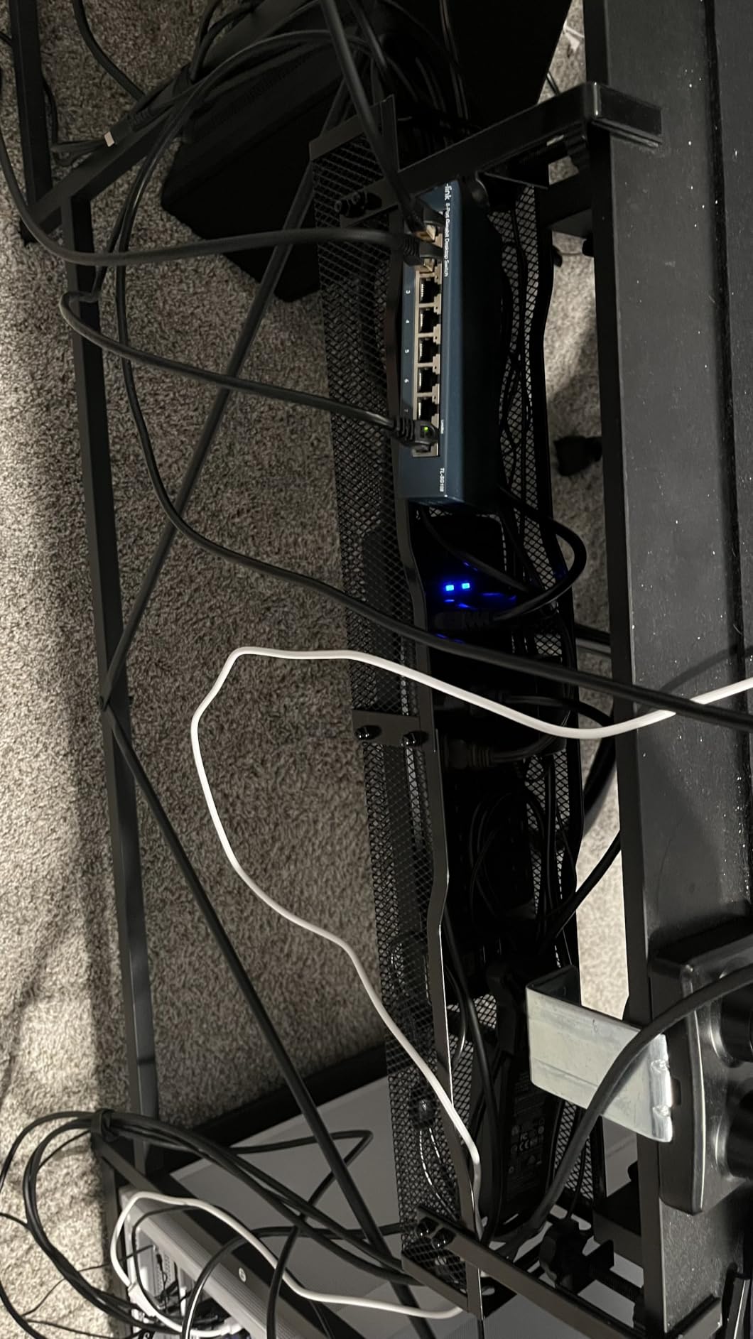 Cable Management, 25'' Cable Management Under Desk, Cable Tray customer photo 2